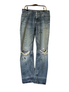 Helmut Lang, A/W 2000 Classic Charcoal Grey Painter Jeans - La Nausée -  fashion archive / retail shop