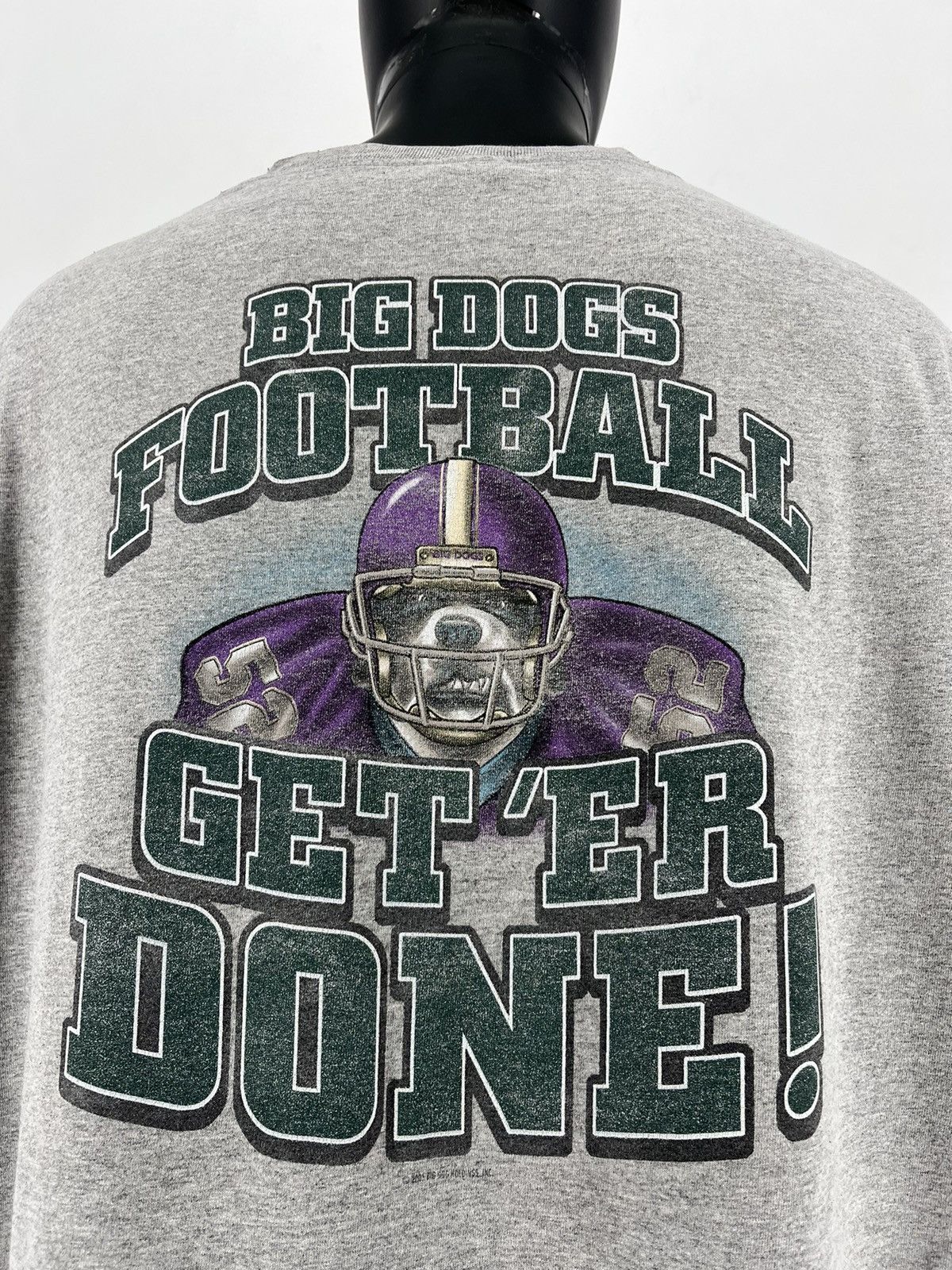Big Dogs × NFL × Vintage vintage Big Dogs 2005 Football Graphic Print Tee Shirt Size US XXL / EU 58 / 5 - 15 Thumbnail