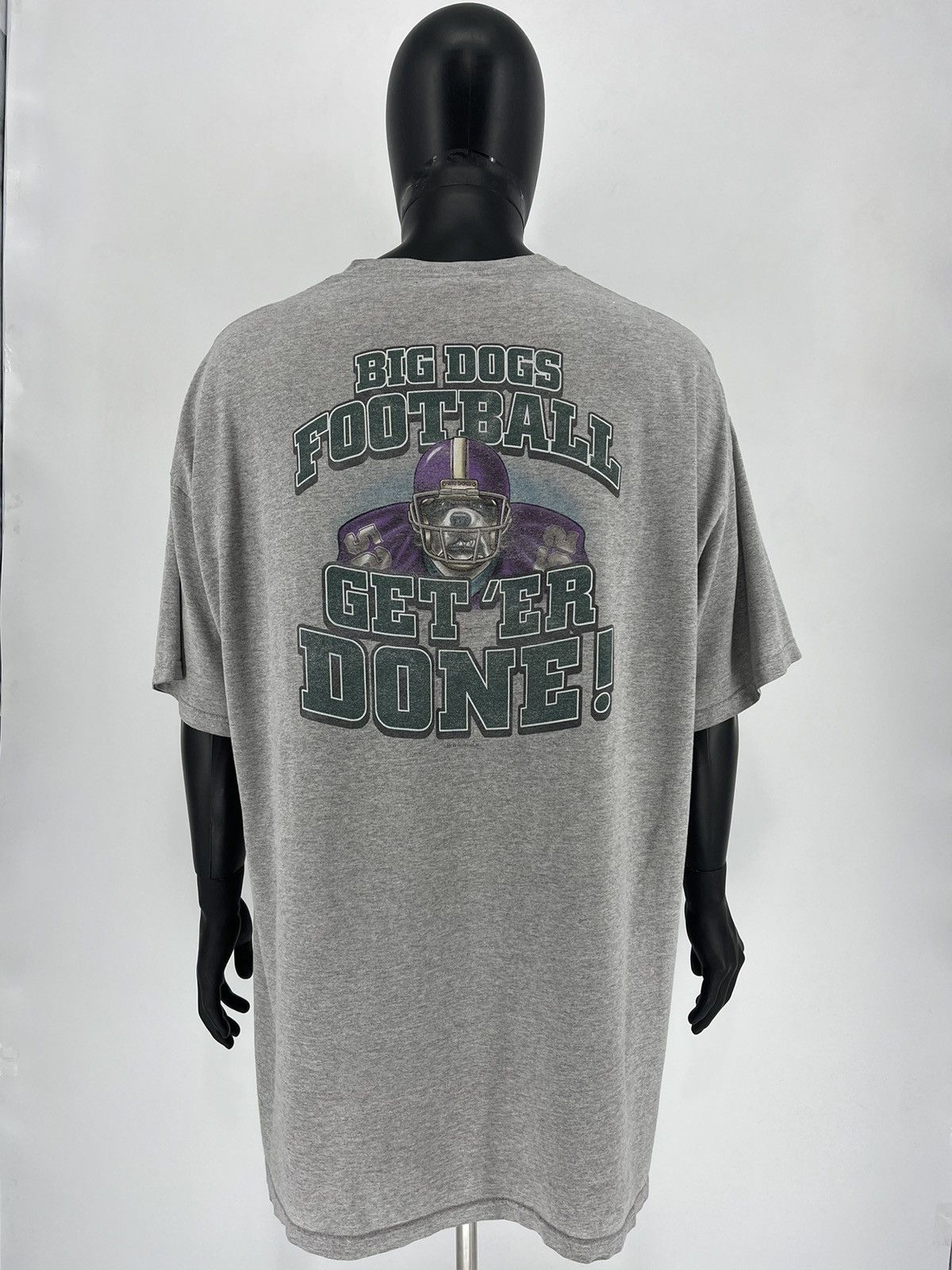 Big Dogs × NFL × Vintage vintage Big Dogs 2005 Football Graphic Print Tee Shirt Size US XXL / EU 58 / 5 - 12 Thumbnail