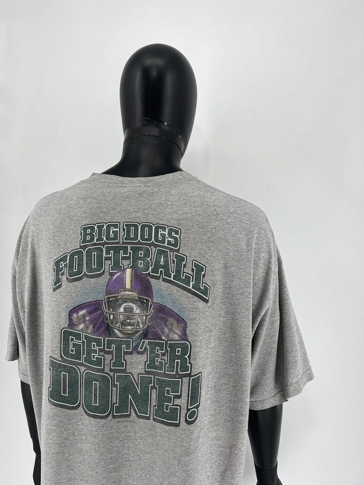Big Dogs × NFL × Vintage vintage Big Dogs 2005 Football Graphic Print Tee Shirt Size US XXL / EU 58 / 5 - 14 Thumbnail