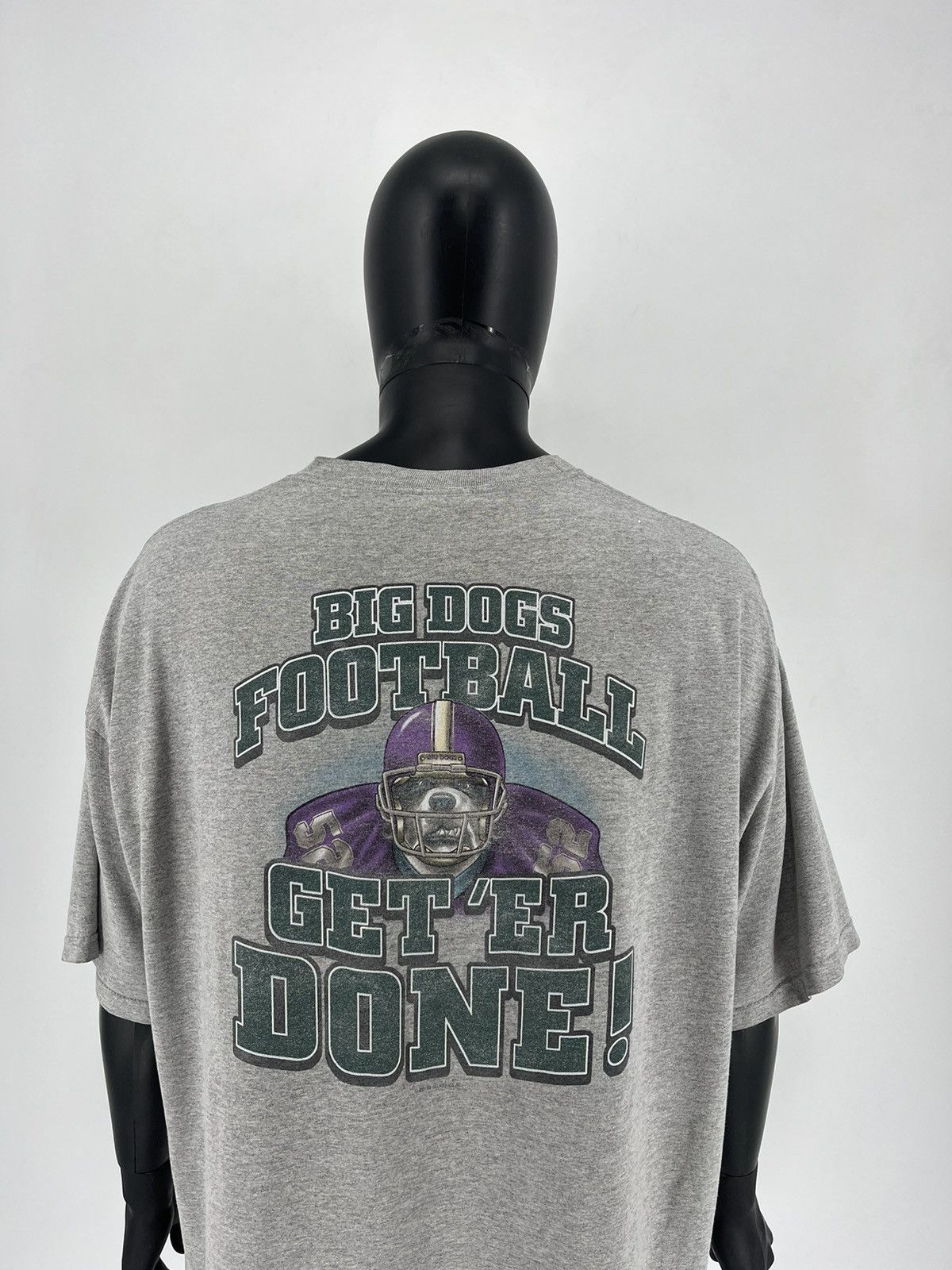 Big Dogs × NFL × Vintage vintage Big Dogs 2005 Football Graphic Print Tee Shirt Size US XXL / EU 58 / 5 - 1 Thumbnail