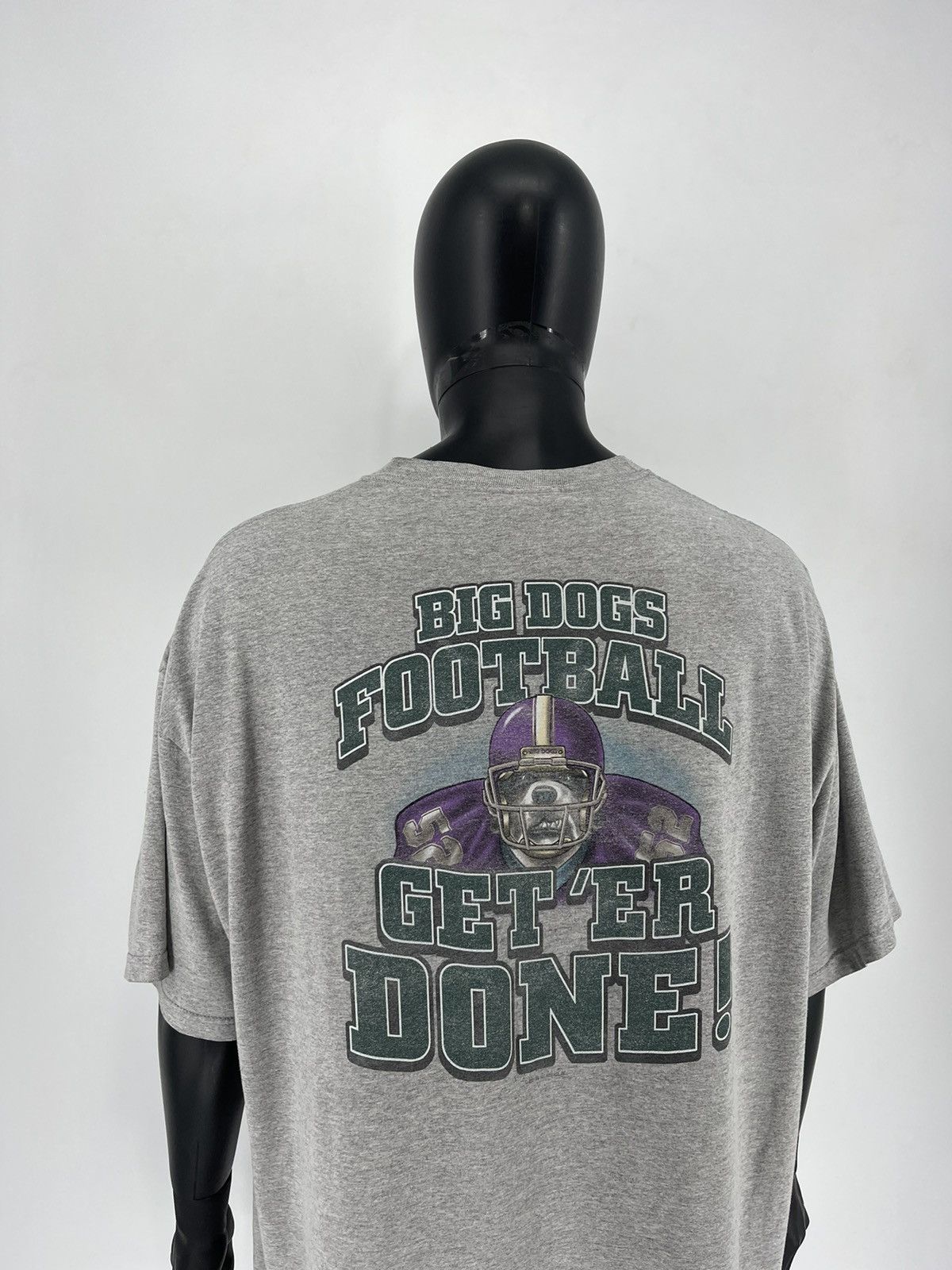 Big Dogs × NFL × Vintage vintage Big Dogs 2005 Football Graphic Print Tee Shirt Size US XXL / EU 58 / 5 - 13 Thumbnail