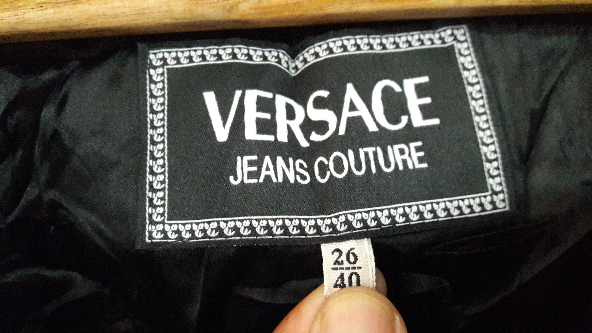 Versace Jeans Couture Vintage Versace Wool Coat Plaid fashion luxury classic Size M / US 6-8 / IT 42-44 - 2 Thumbnail
