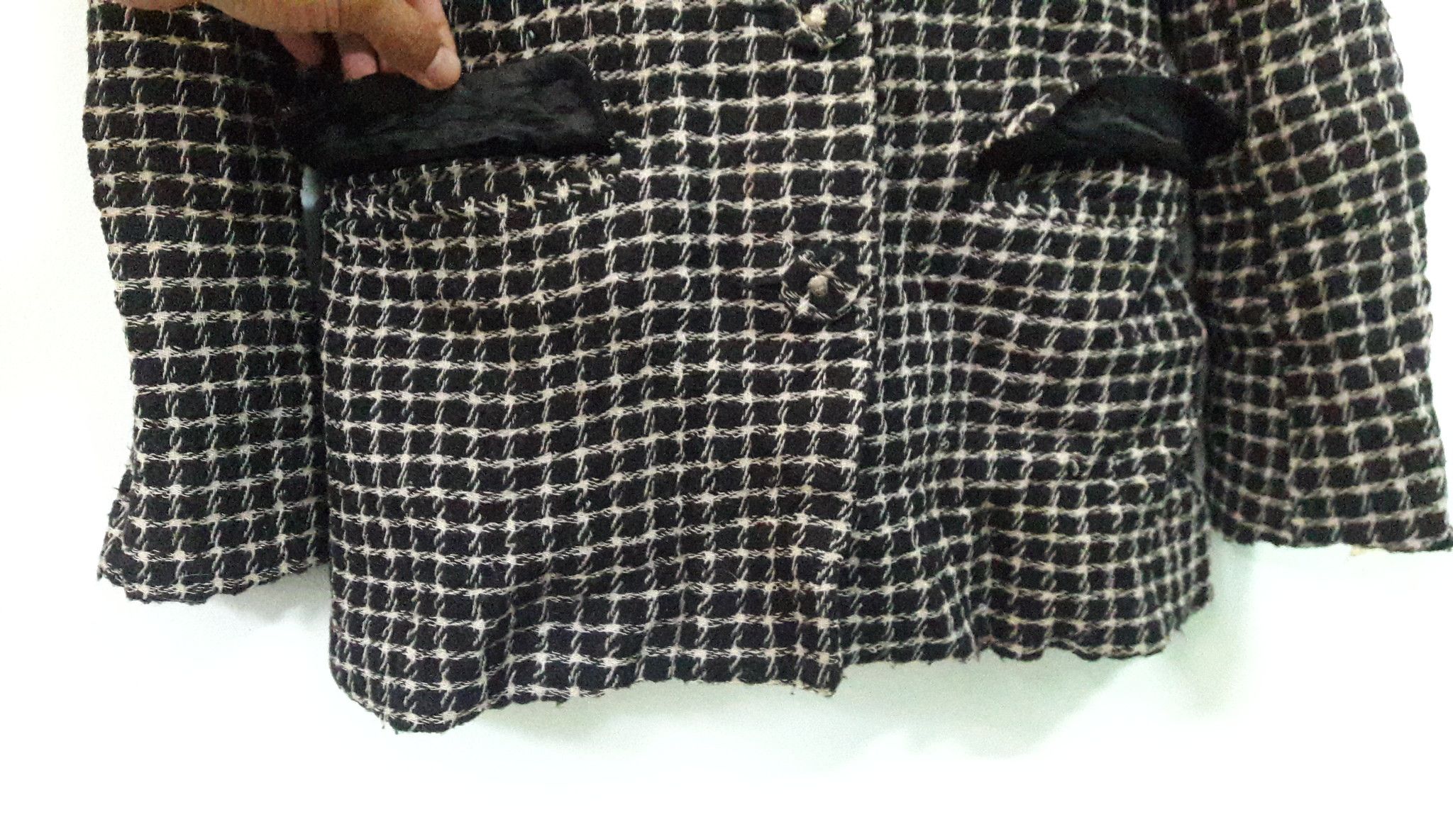 Versace Jeans Couture Vintage Versace Wool Coat Plaid fashion luxury classic Size M / US 6-8 / IT 42-44 - 14 Thumbnail