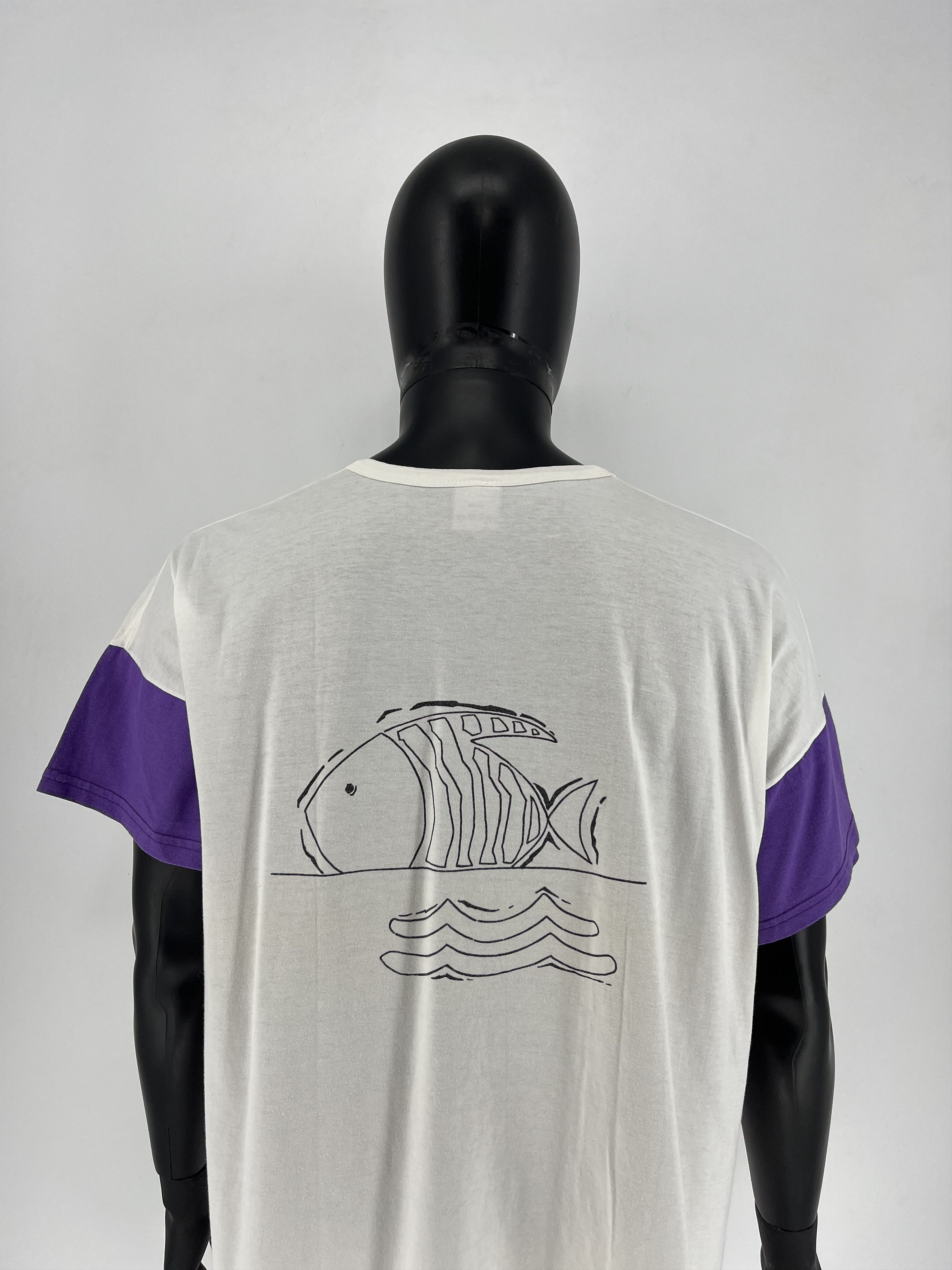 Vintage Vintage 90s Graphic Tee Summer Tshirt Y2k Style Size US XL / EU 56 / 4 - 10 Thumbnail
