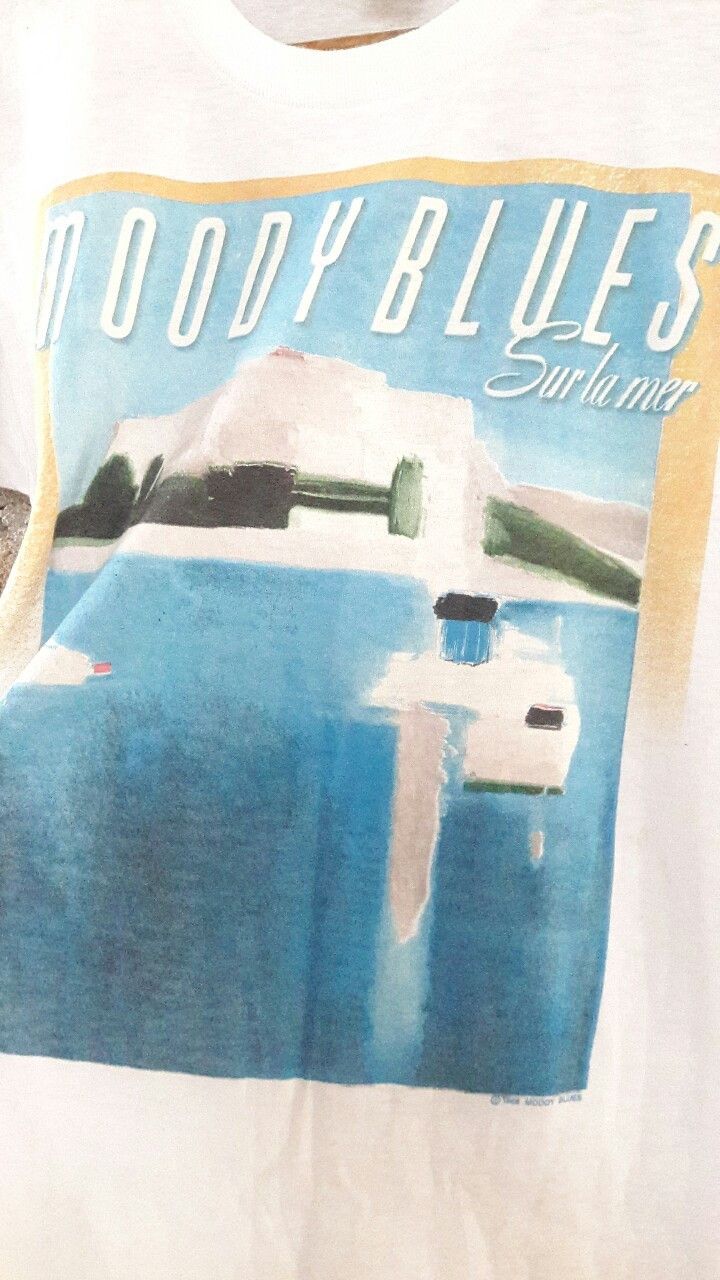 Band Tees Vintage Moody Blues 1988 Thin Almost Deadstock Tour Tshirts Size US M / EU 48-50 / 2 - 6 Thumbnail