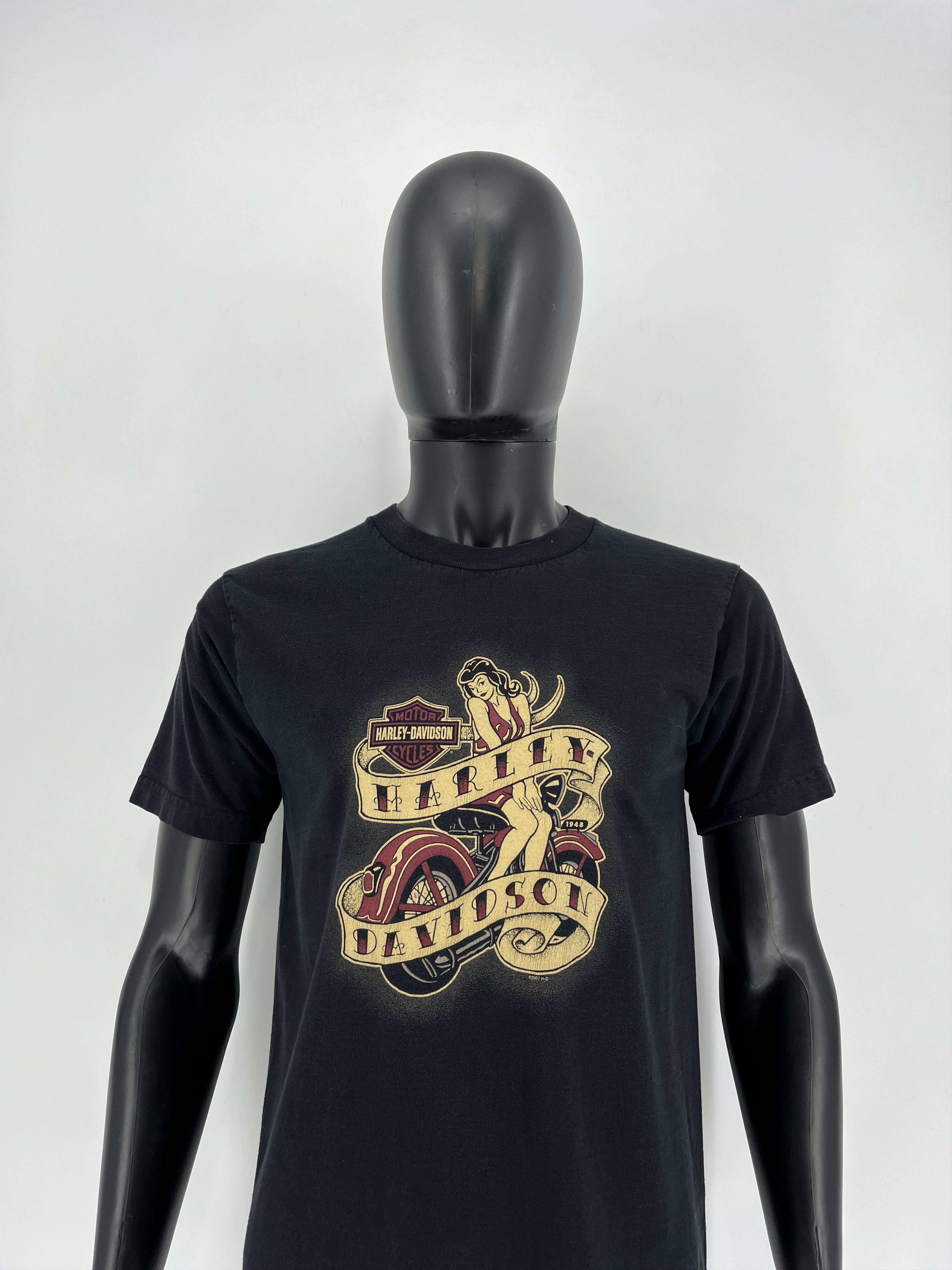 Harley Davidson × Vintage Vintage 00s Harley Davidson "Hamburg" T-shirt Streetwear Size US M / EU 48-50 / 2 - 6 Thumbnail