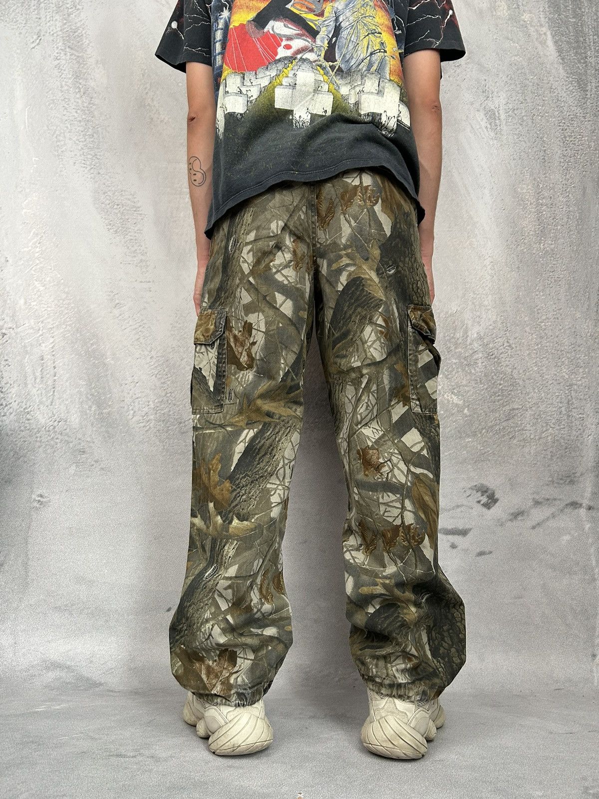 Japanese Brand Vintage Real Tree Cargo Pants Military Japanese Rare Hype Size US 32 / EU 48 - 4 Thumbnail