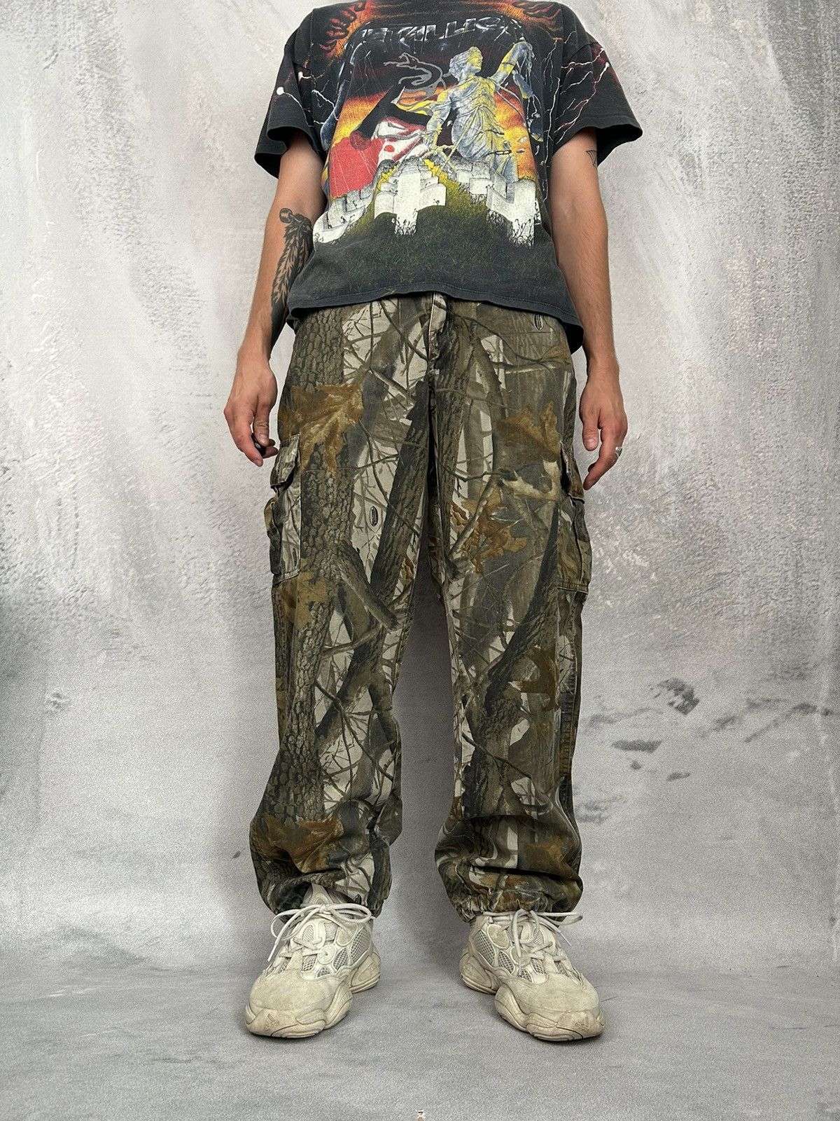 Japanese Brand Vintage Real Tree Cargo Pants Military Japanese Rare Hype Size US 32 / EU 48 - 2 Thumbnail