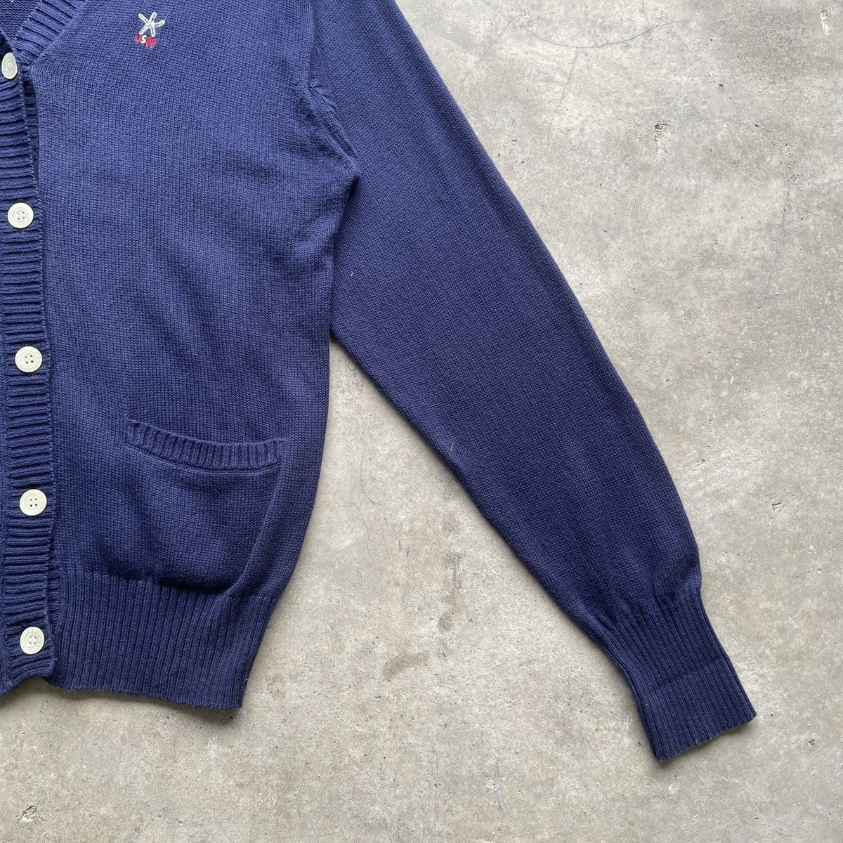 Japanese Brand Vintage USPP+ONE Kurt Cobain Style Cardigan Knitwear Size US M / EU 48-50 / 2 - 5 Thumbnail
