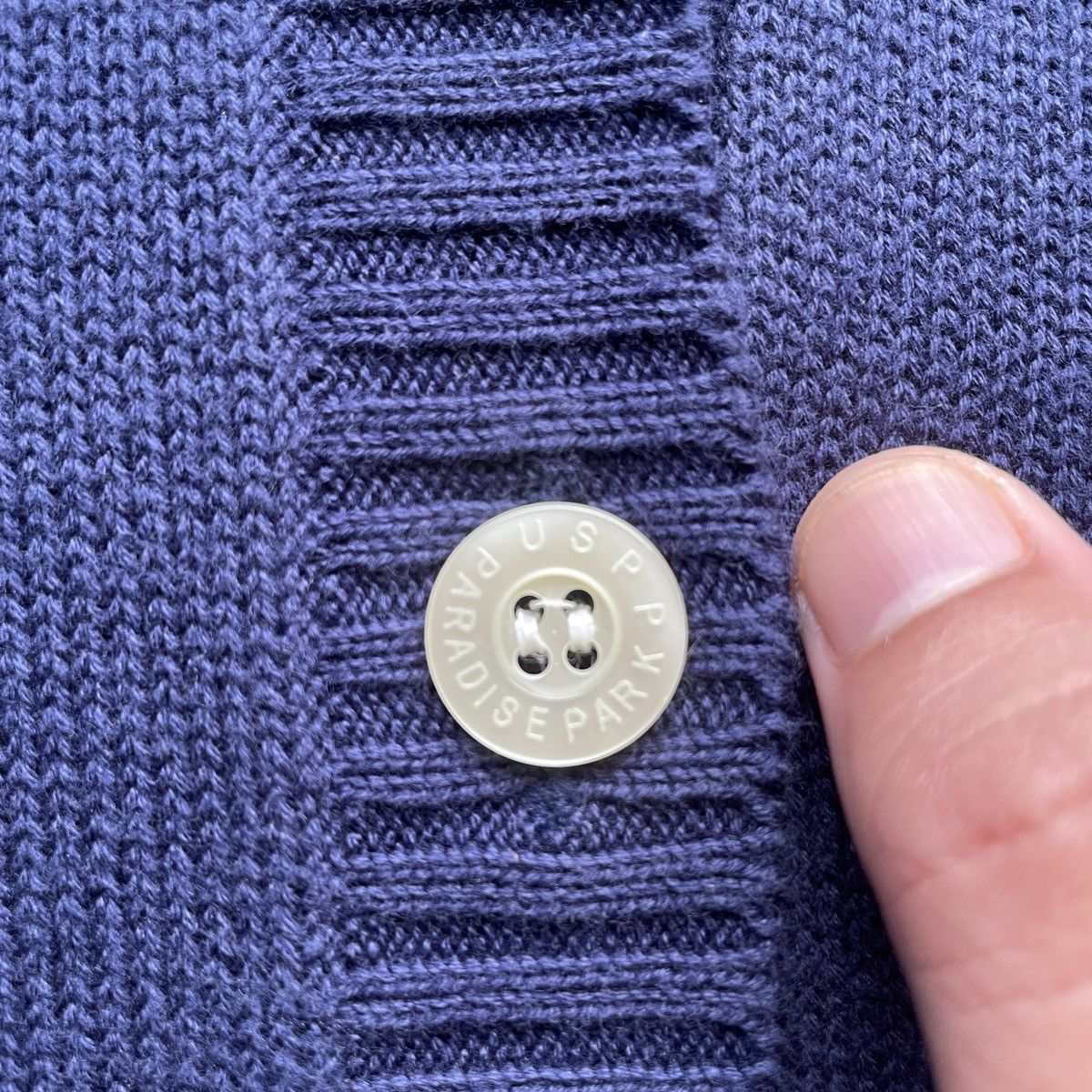 Japanese Brand Vintage USPP+ONE Kurt Cobain Style Cardigan Knitwear Size US M / EU 48-50 / 2 - 7 Thumbnail