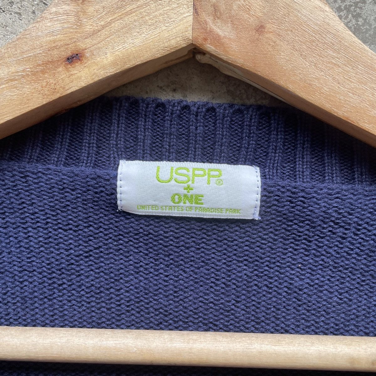 Japanese Brand Vintage USPP+ONE Kurt Cobain Style Cardigan Knitwear Size US M / EU 48-50 / 2 - 6 Thumbnail