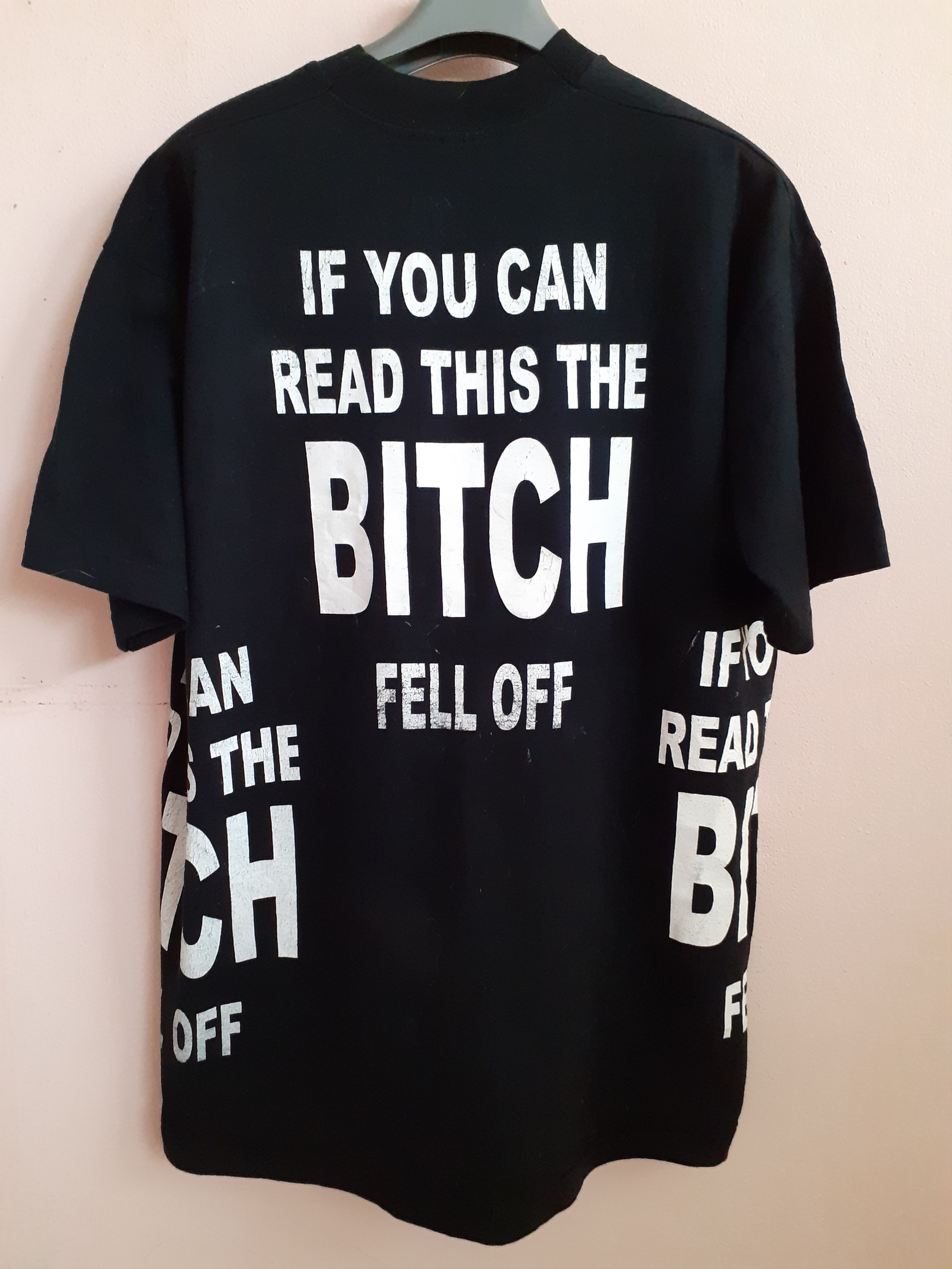Harley Davidson 90s Quote If You Read This Bitch Feel Off HD styles Size US XL / EU 56 / 4 - 1 Thumbnail