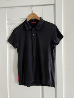 Prada T Shirt Red Logo