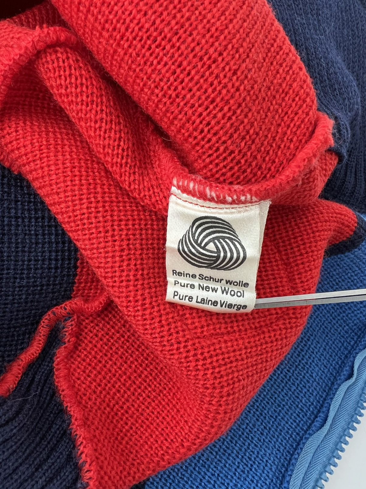 Sports Specialties Vintage Carlo Gruber Wool Knitwear Zip Sweater 70s Size US L / EU 52-54 / 3 - 10 Thumbnail