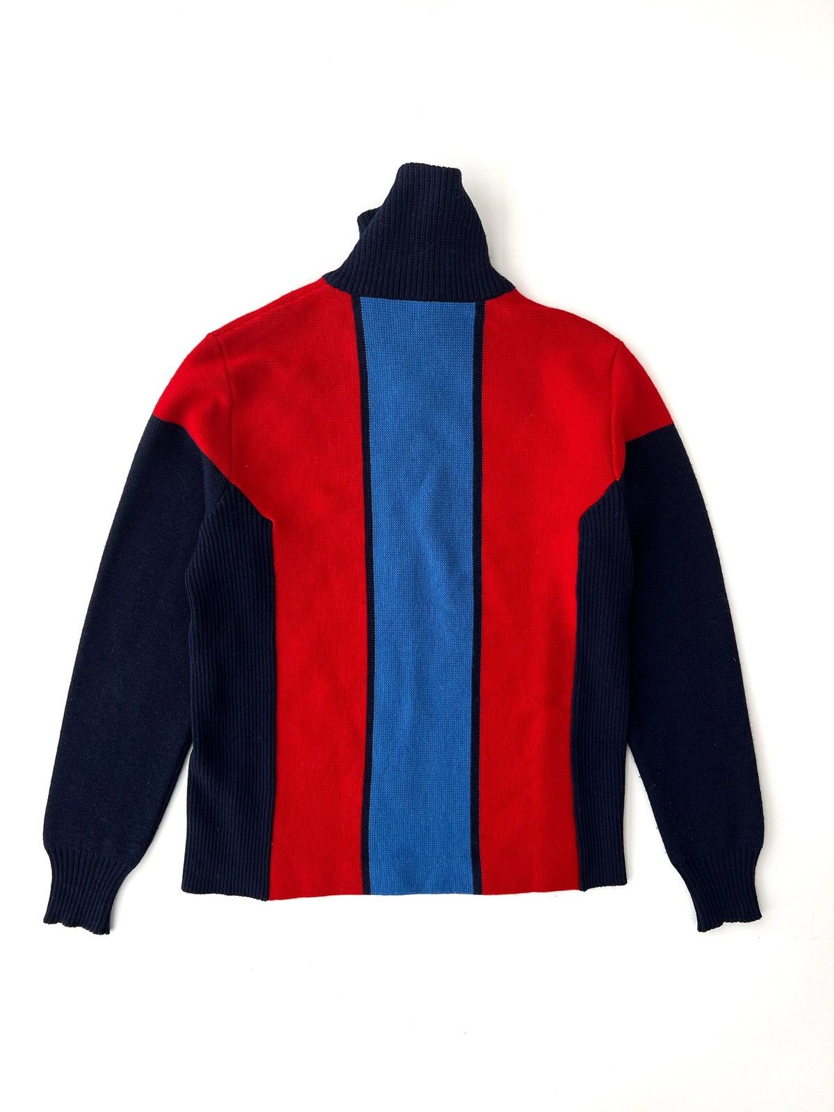 Sports Specialties Vintage Carlo Gruber Wool Knitwear Zip Sweater 70s Size US L / EU 52-54 / 3 - 12 Thumbnail