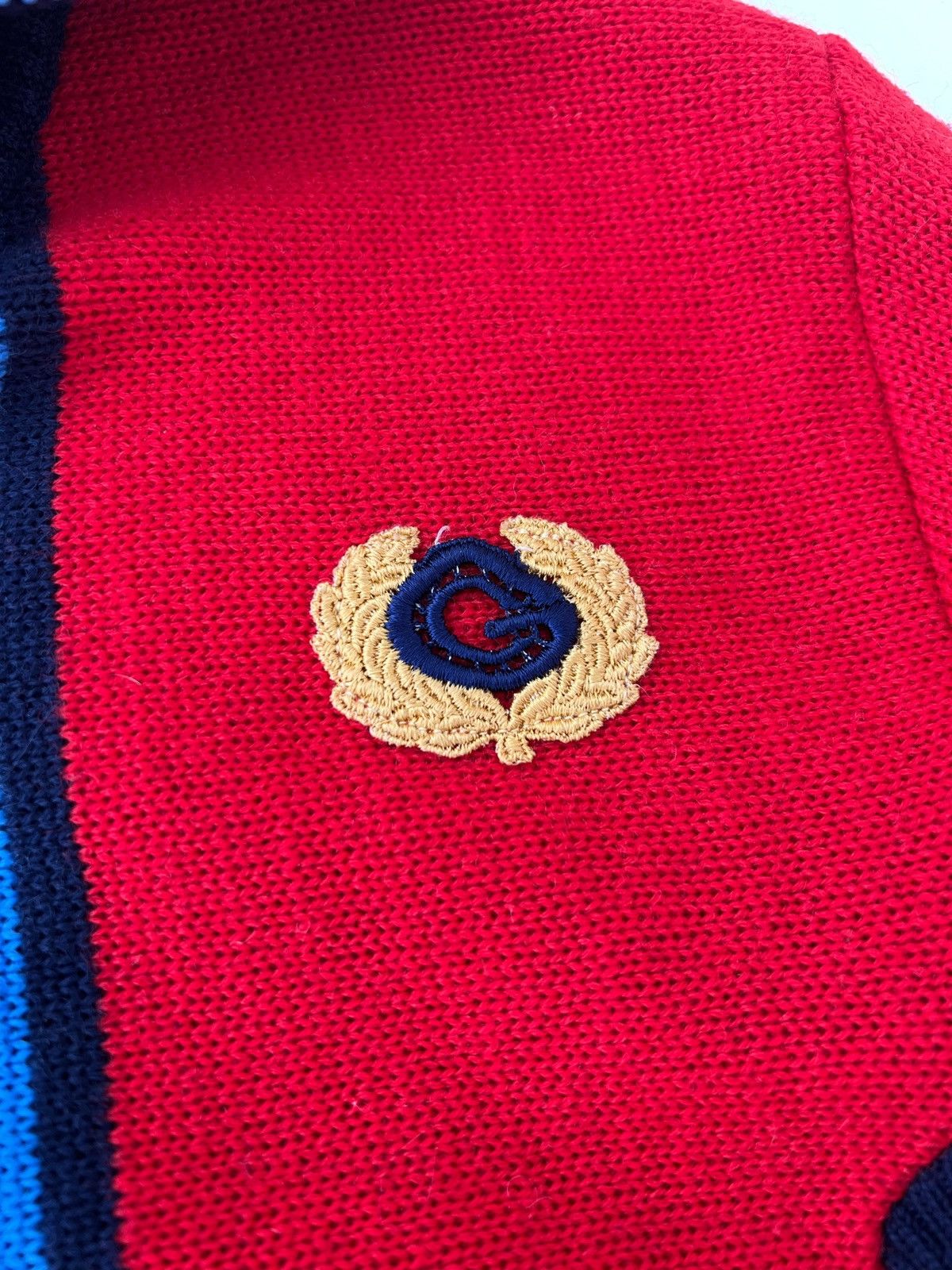 Sports Specialties Vintage Carlo Gruber Wool Knitwear Zip Sweater 70s Size US L / EU 52-54 / 3 - 4 Thumbnail