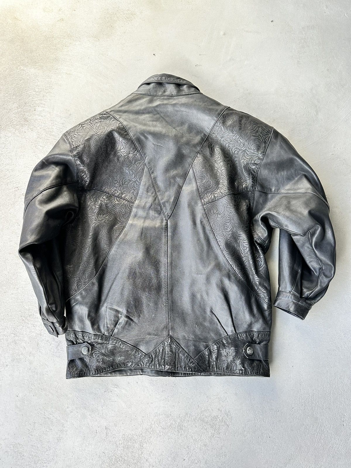 Vintage Vintage Leather Jacket Size US S / EU 44-46 / 1 - 2 Thumbnail