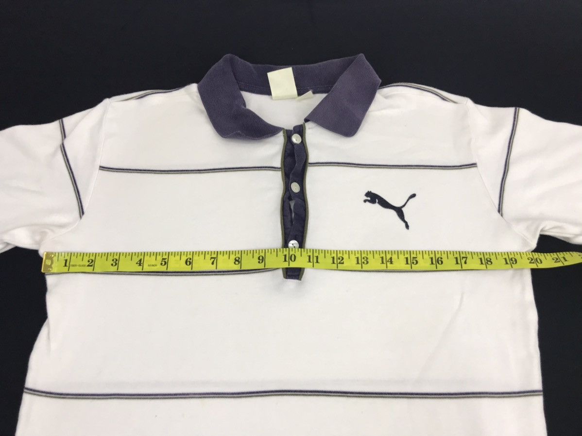 Puma Vintage Puma Polo Made in Bulgaria Striped Special Edition Size S / US 4 / IT 40 - 8 Thumbnail