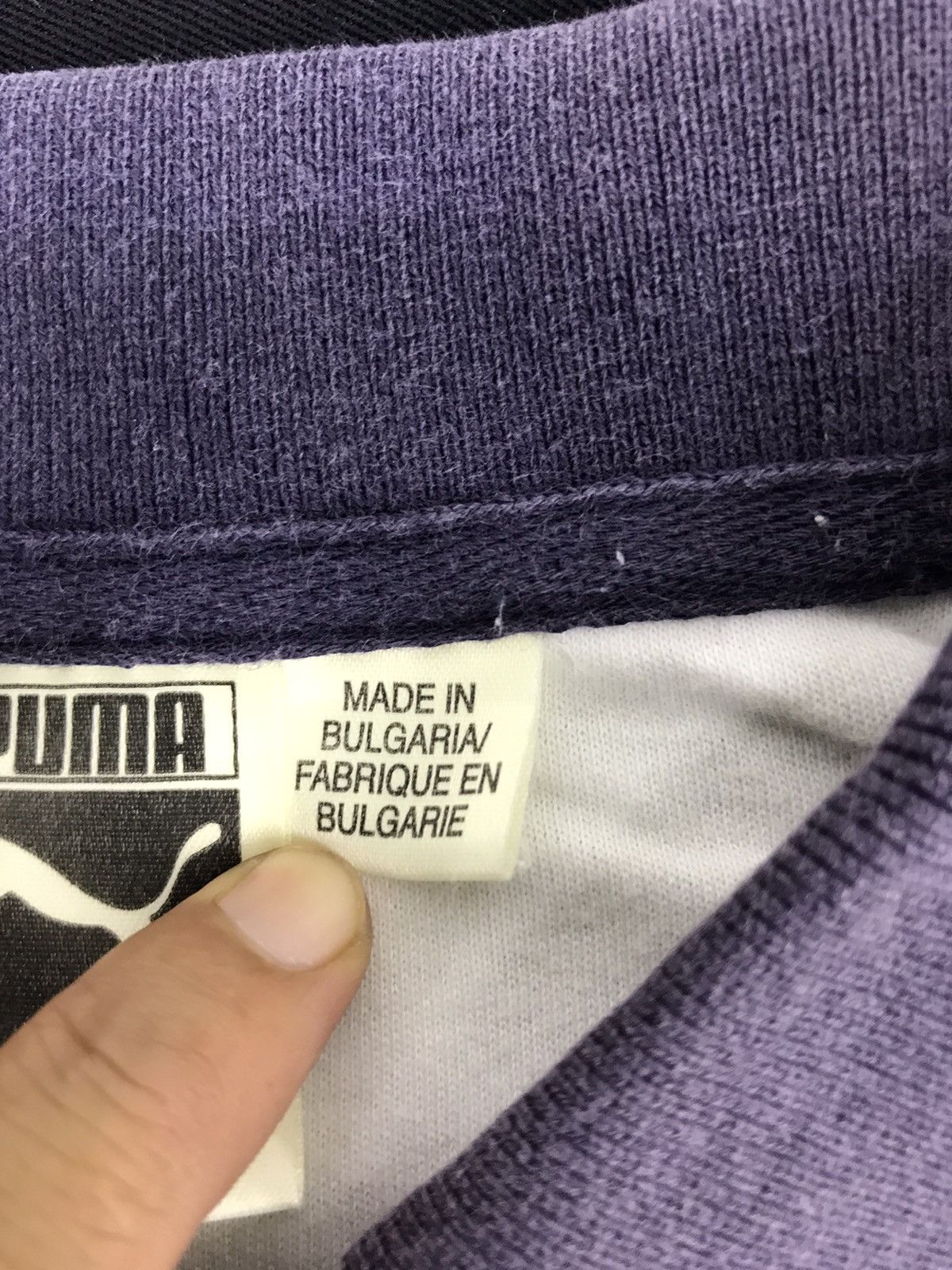 Puma Vintage Puma Polo Made in Bulgaria Striped Special Edition Size S / US 4 / IT 40 - 6 Thumbnail