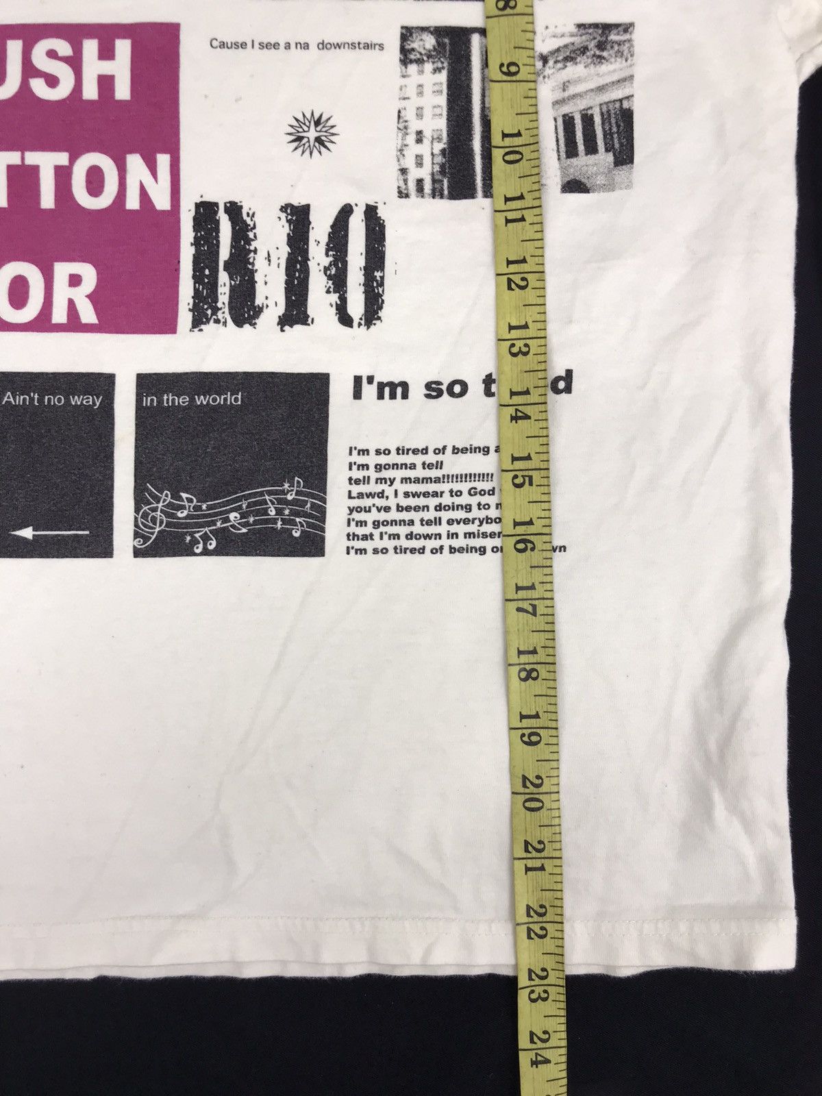 Japanese Brand Push Button for R10 Music News Art Made in Heaven Size S / US 4 / IT 40 - 6 Thumbnail