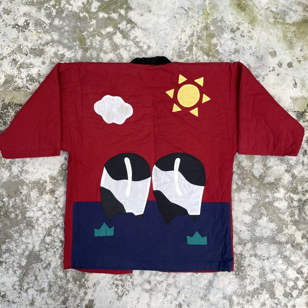 Japanese Brand × Komono × Vintage Vintage Japanese Brand Puffer Patchwork Kimono Size US L / EU 52-54 / 3 - 2 Thumbnail