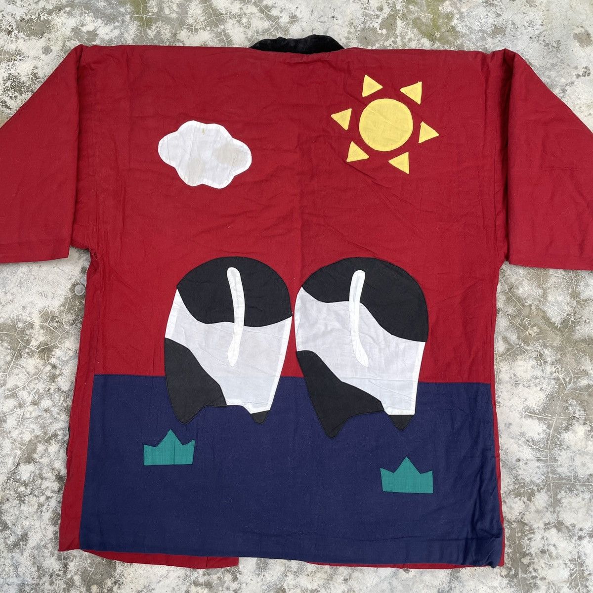 Japanese Brand × Komono × Vintage Vintage Japanese Brand Puffer Patchwork Kimono Size US L / EU 52-54 / 3 - 4 Thumbnail