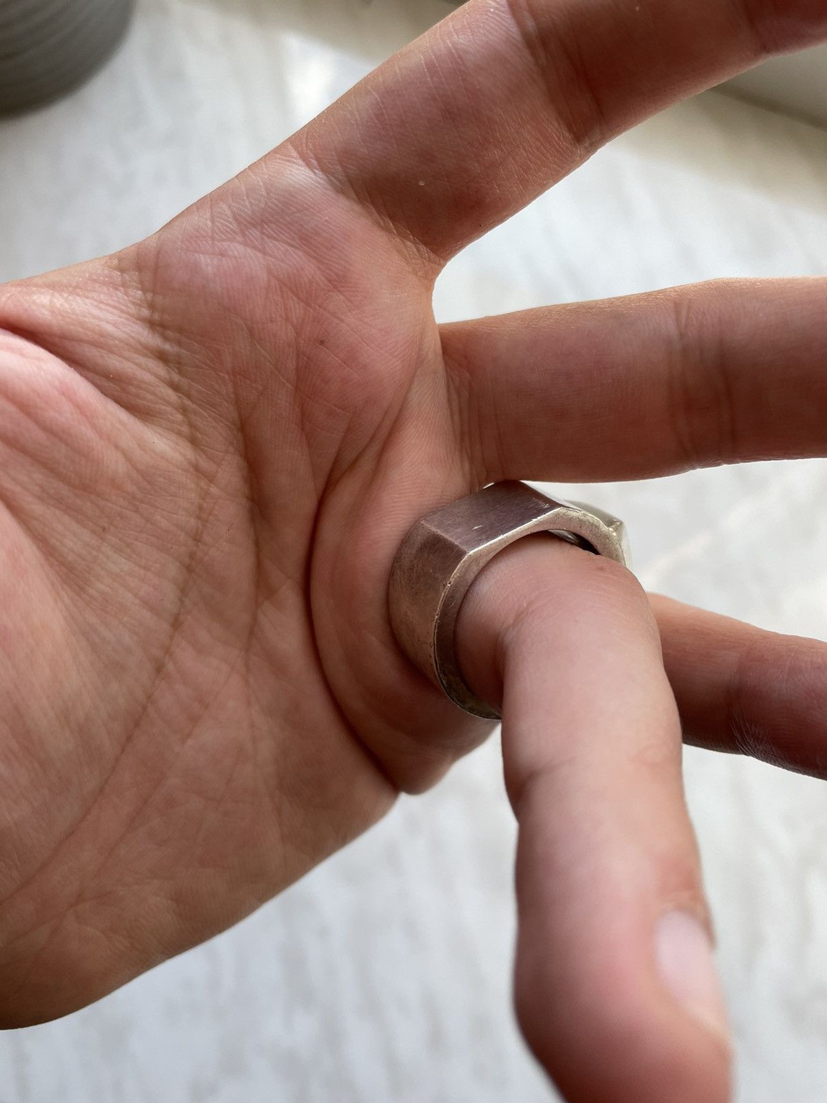 Other Dyrberg Kern Silver 925 Ring Big Size ONE SIZE - 8 Thumbnail