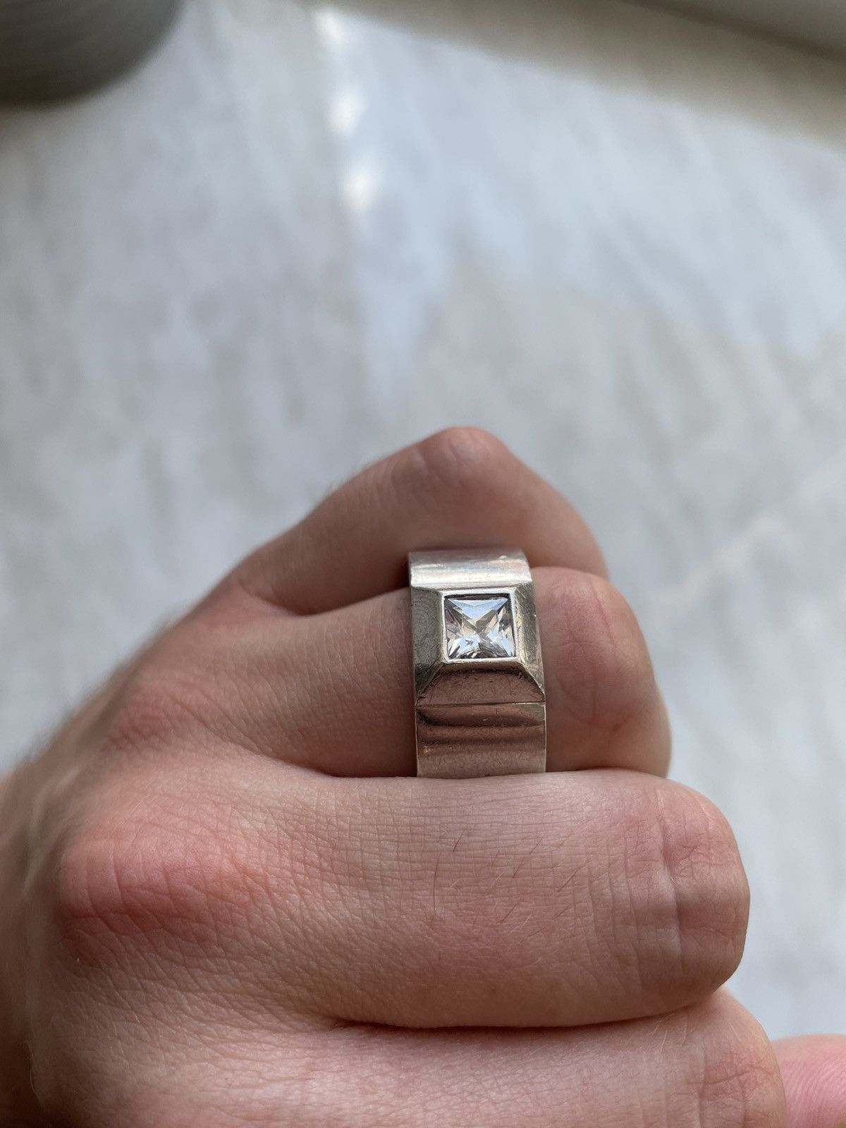 Other Dyrberg Kern Silver 925 Ring Big Size ONE SIZE - 7 Thumbnail