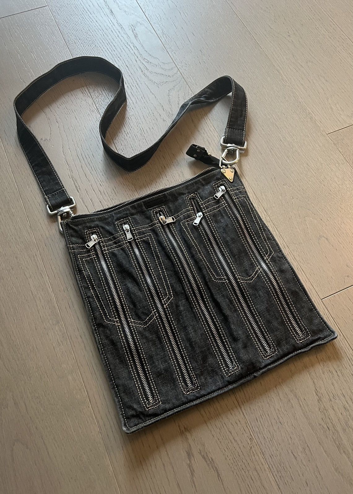 nmcstore00s archive BIG JOHN denim sling bag y2k - ショルダーバッグ