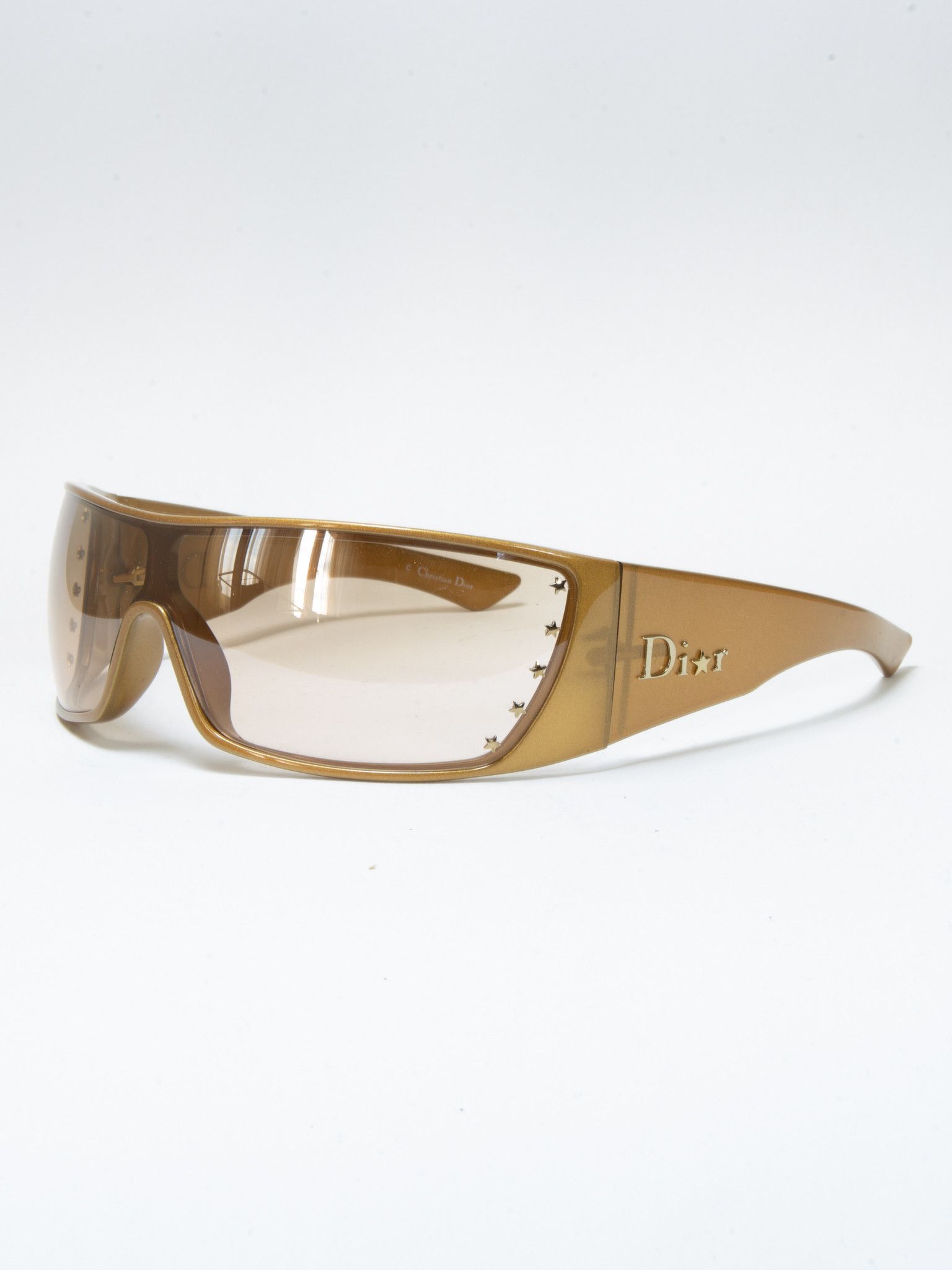 image of By John Galliano Dior Stelle/n Golden Sunglasses, Men's