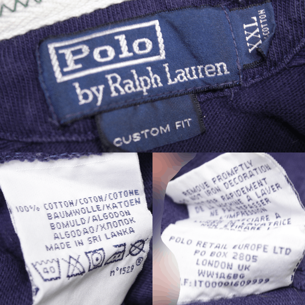 Polo Ralph Lauren 90S Logo Rugby Vintage Size US XXL / EU 58 / 5 - 9 Thumbnail
