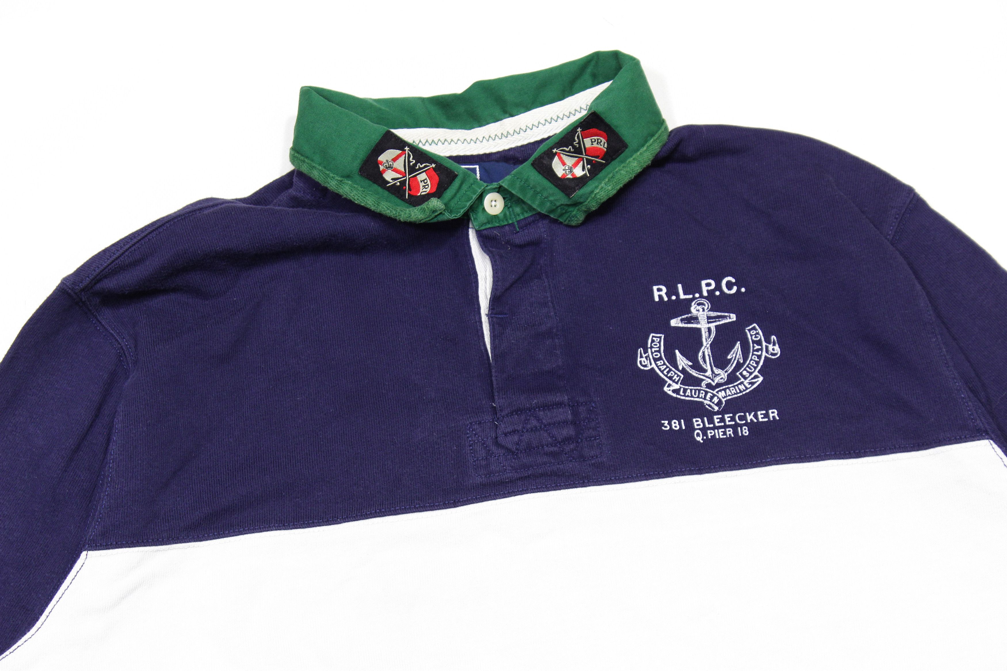 Polo Ralph Lauren 90S Logo Rugby Vintage Size US XXL / EU 58 / 5 - 3 Thumbnail