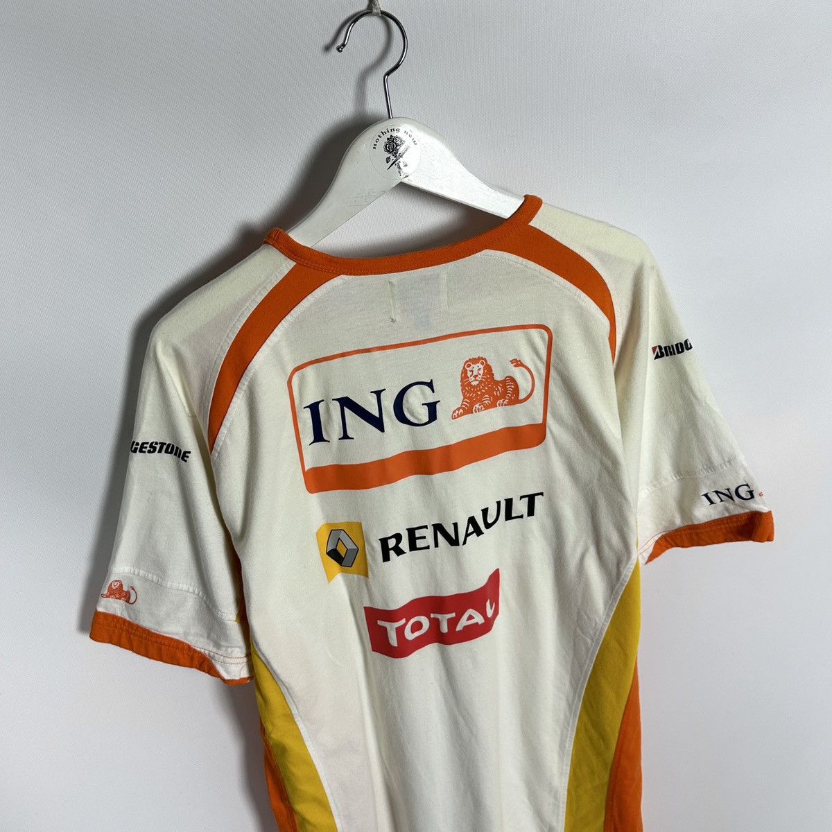 Formula 1 Vintage 90s Renault Formula 1 Racing team tee Elf Ing y2k Size US XL / EU 56 / 4 - 2 Thumbnail