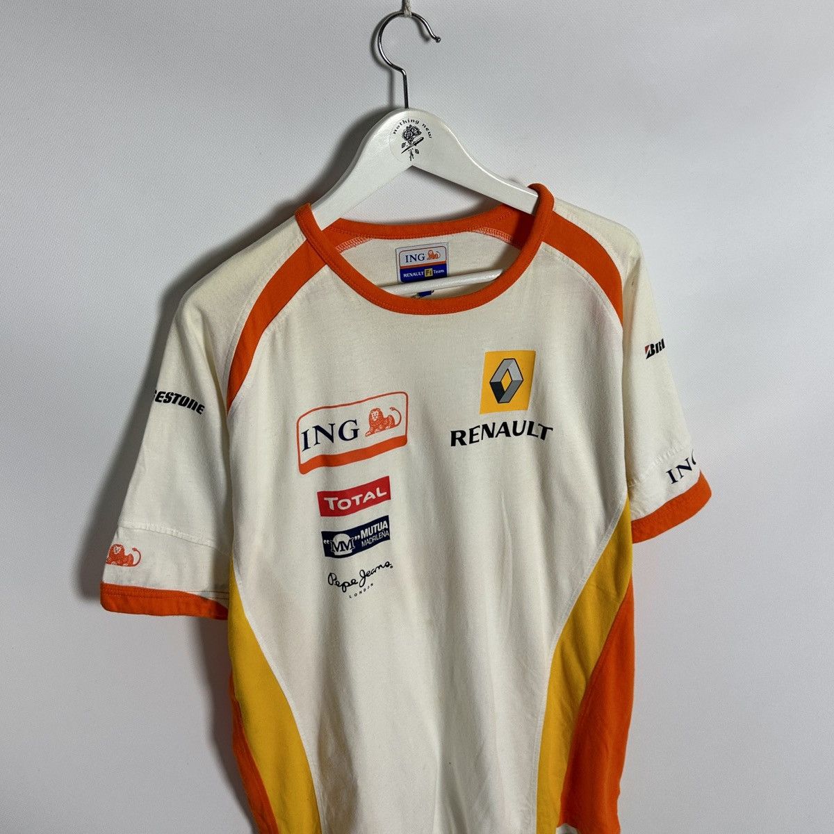 Formula 1 Vintage 90s Renault Formula 1 Racing team tee Elf Ing y2k Size US XL / EU 56 / 4 - 4 Thumbnail