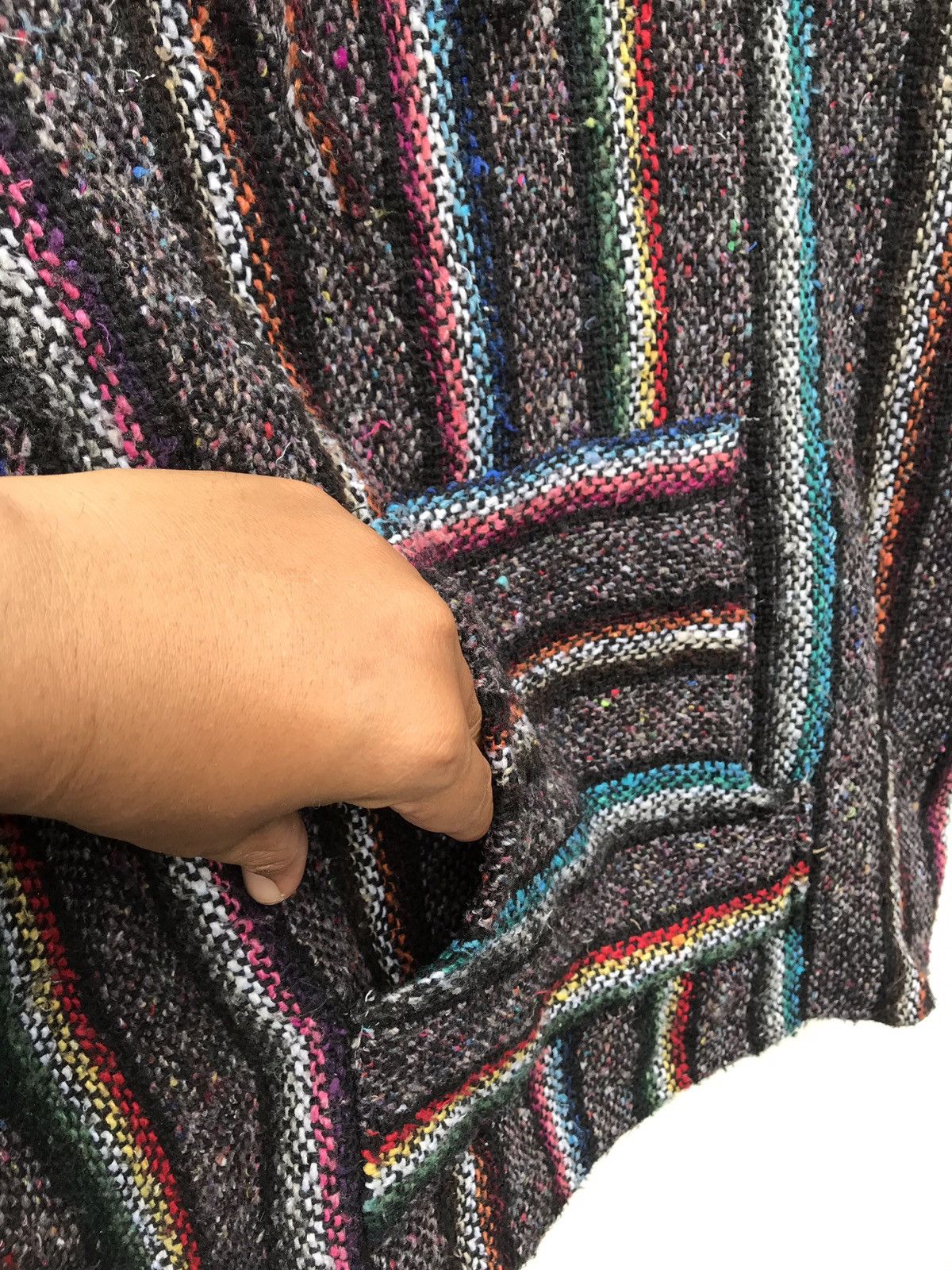 Mexicana Rare Navajo Style Jacket Native Baja Hoodie Jacket Size US M / EU 48-50 / 2 - 3 Thumbnail