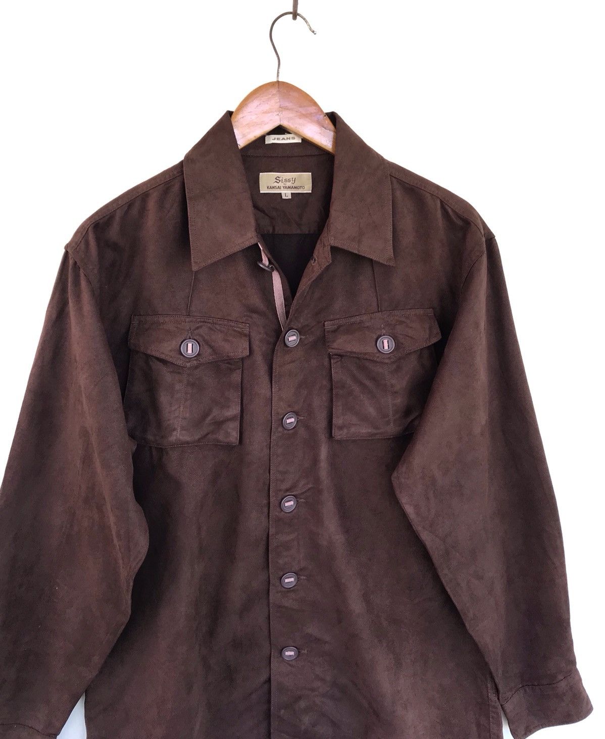 Kansai Yamamoto Sissy By Kansai Yamamoto Japan Designer Button Ups Shirt Size US L / EU 52-54 / 3 - 3 Thumbnail