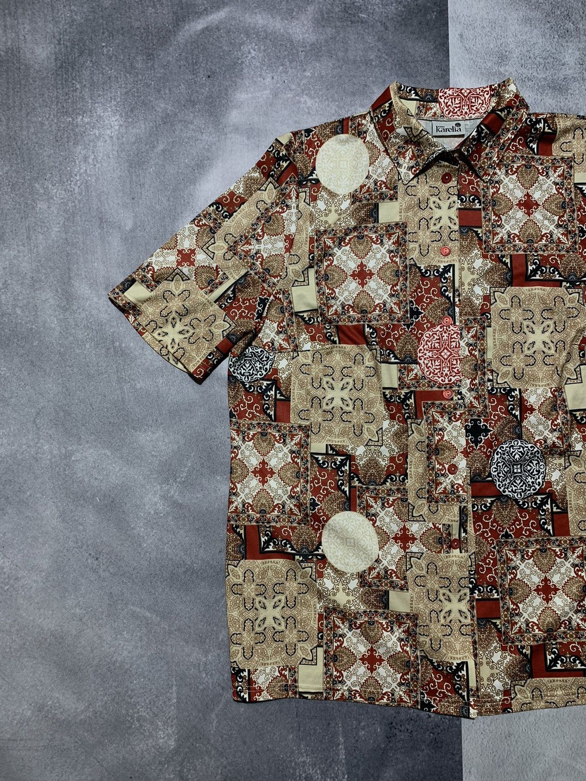 Vintage Vintage Hawaiian summer shirt all over print size L Size L / US 10 / IT 46 - 3 Thumbnail