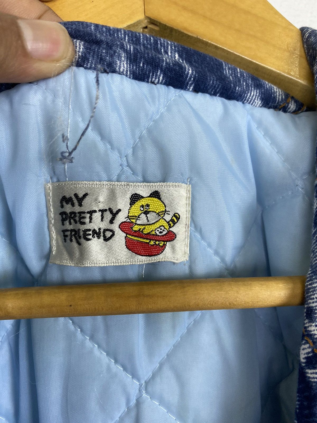 Japanese Brand My Pretty Friend Jacket Denime Design Kimono Style Size US S / EU 44-46 / 1 - 9 Thumbnail