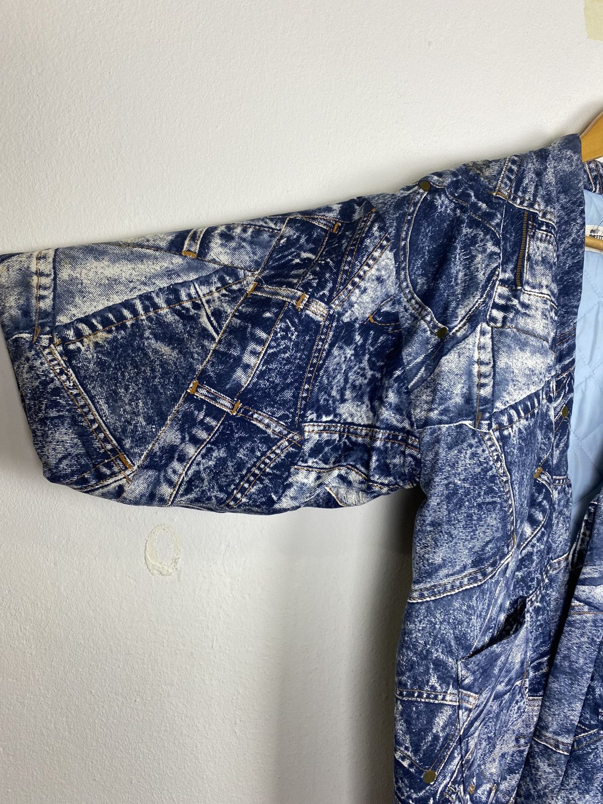 Japanese Brand My Pretty Friend Jacket Denime Design Kimono Style Size US S / EU 44-46 / 1 - 5 Thumbnail