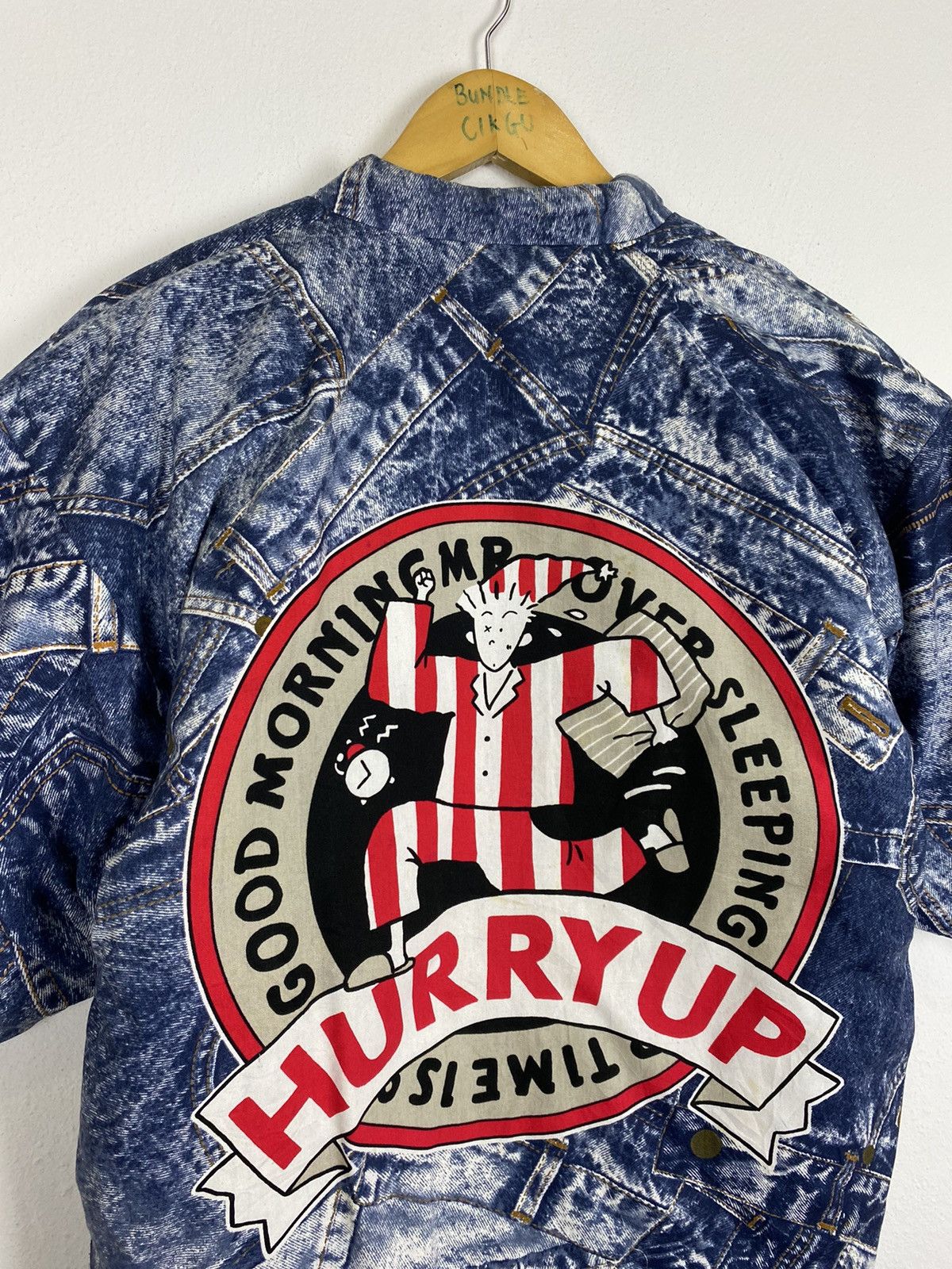 Japanese Brand My Pretty Friend Jacket Denime Design Kimono Style Size US S / EU 44-46 / 1 - 10 Thumbnail