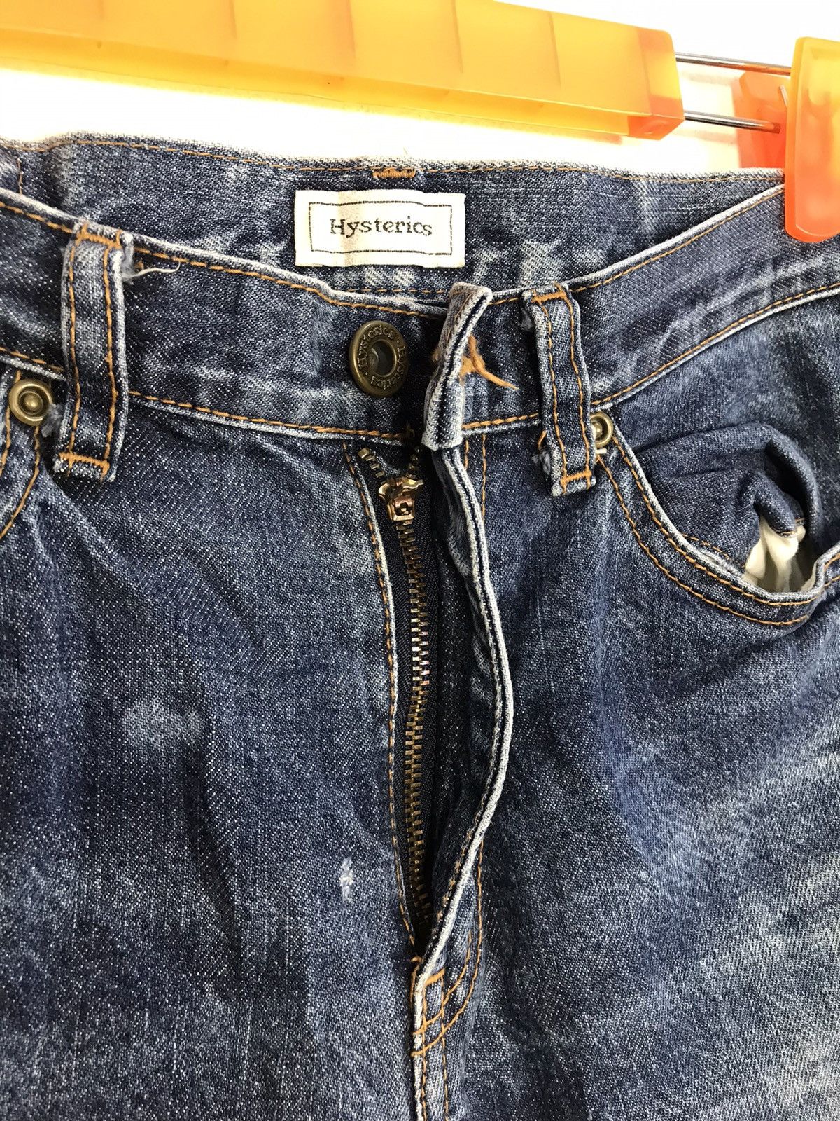 Hysteric Glamour 90s Japanese Brand Hysteric Glamour Denim Jeans Indigo Size US 30 / EU 46 - 10 Thumbnail
