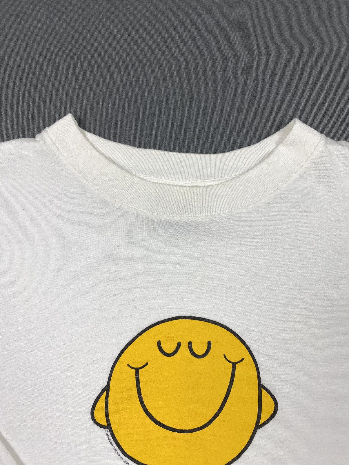 Vintage 1994 Vintage Mr. Happy Book Promo Boxy Long Sleeve Size US S / EU 44-46 / 1 - 3 Thumbnail