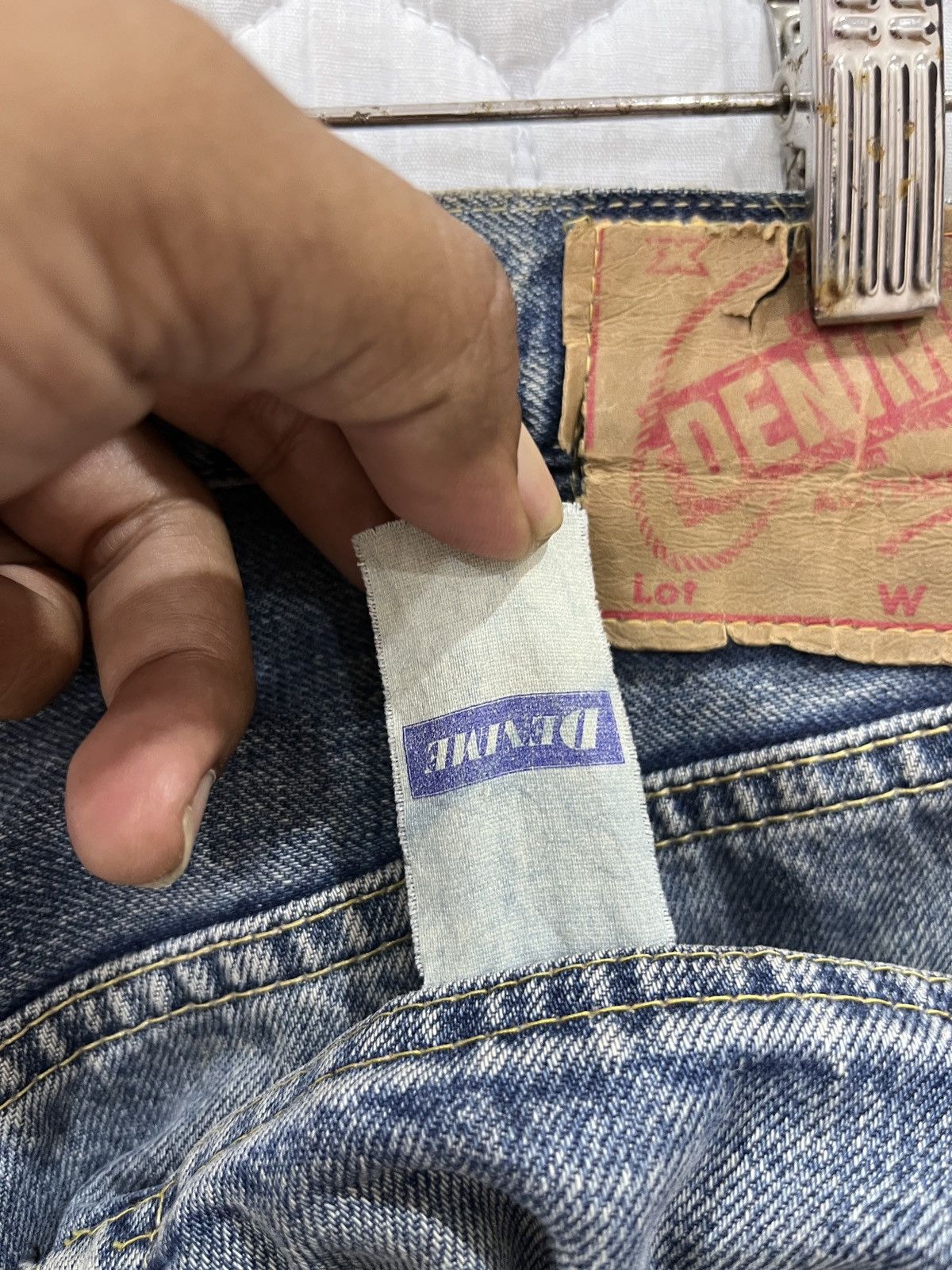Denime × Vintage (Oo). VINTAGE DENIME JAPAN ARCHIVE SELVEDGE JEANS Size US 31 - 5 Thumbnail
