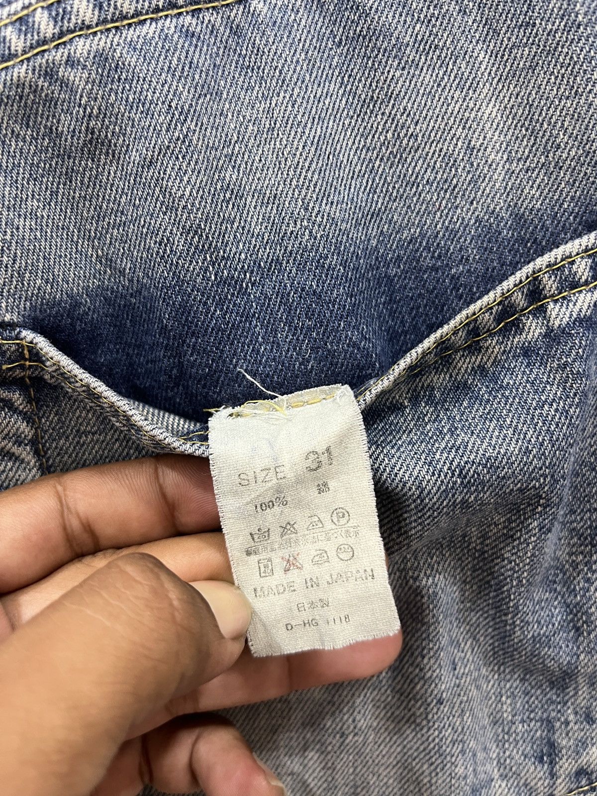 Denime × Vintage (Oo). VINTAGE DENIME JAPAN ARCHIVE SELVEDGE JEANS Size US 31 - 6 Thumbnail