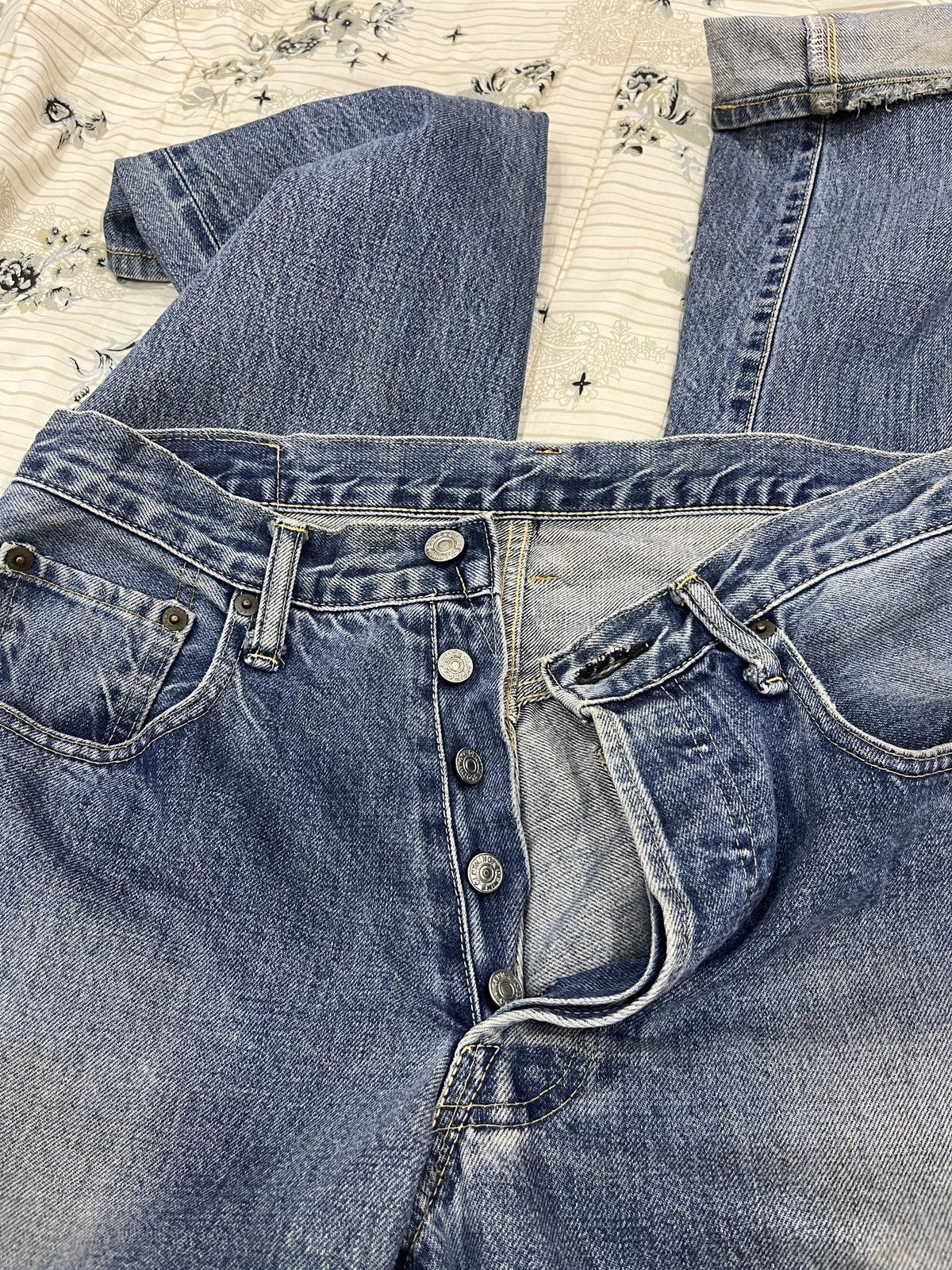 Denime × Vintage (Oo). VINTAGE DENIME JAPAN ARCHIVE SELVEDGE JEANS Size US 31 - 7 Thumbnail