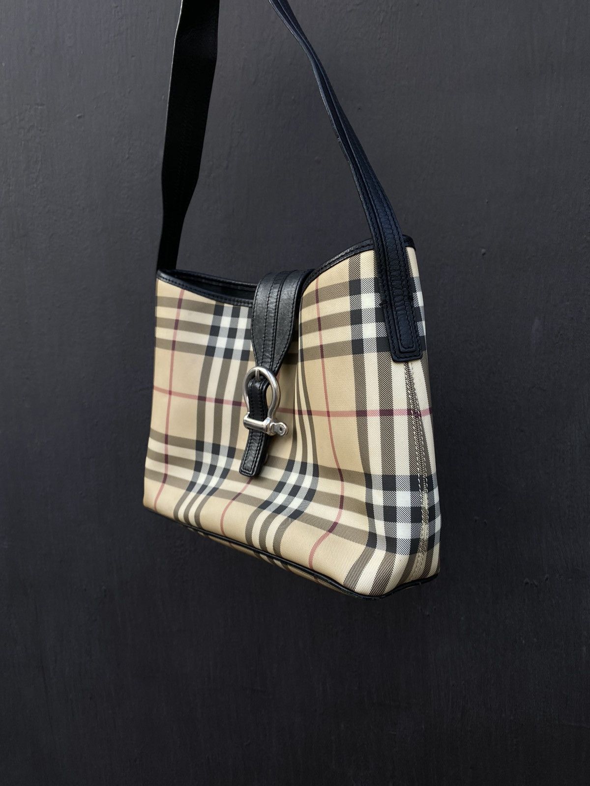 Burberry × Vintage Burberry vintage nova check bag Size ONE SIZE - 1 Thumbnail