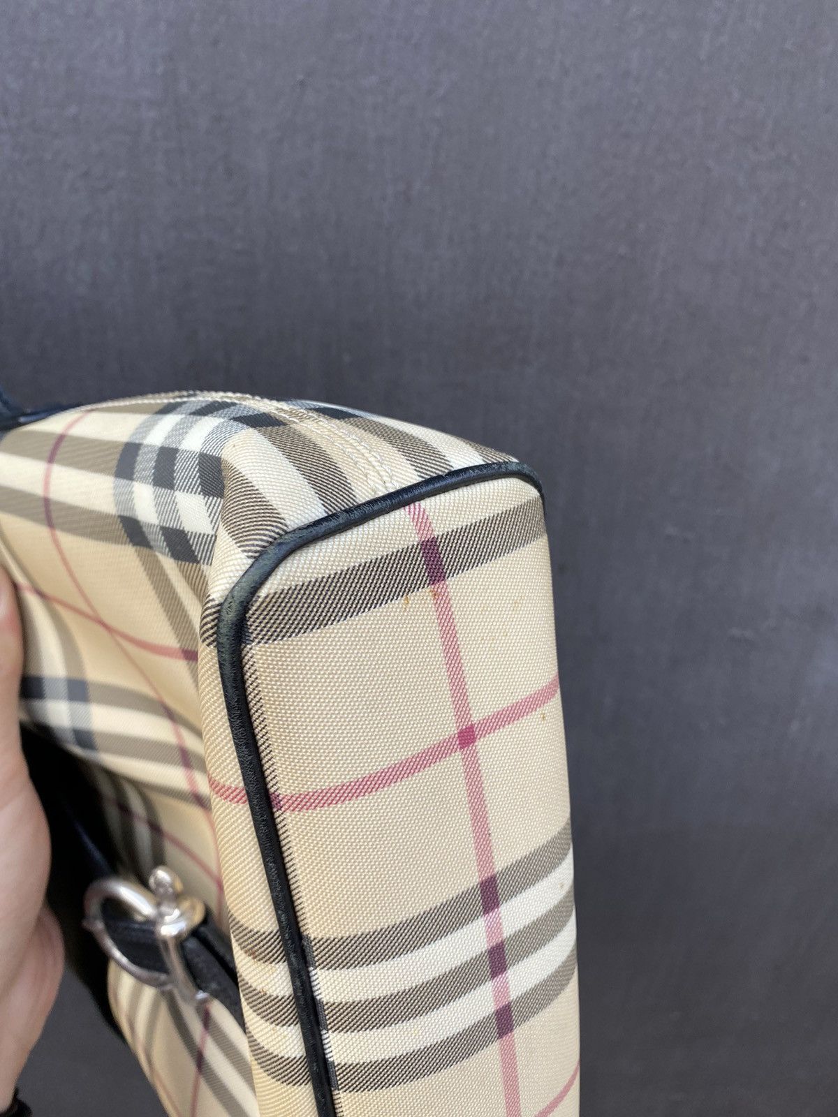 Burberry × Vintage Burberry vintage nova check bag Size ONE SIZE - 4 Thumbnail