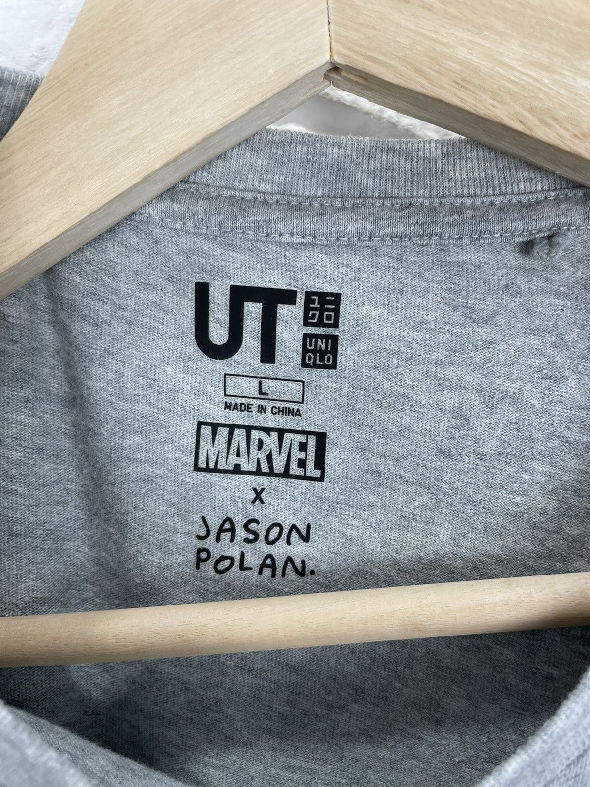 Japanese Brand × Uniqlo Uniqlo UT Marvel Iron Man x Jason Polan Tee T-Shirt Size US L / EU 52-54 / 3 - 5 Thumbnail