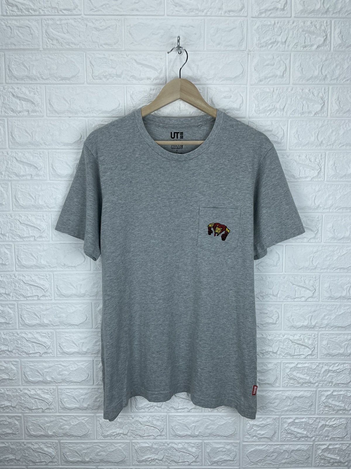 Japanese Brand × Uniqlo Uniqlo UT Marvel Iron Man x Jason Polan Tee T-Shirt Size US L / EU 52-54 / 3 - 1 Thumbnail